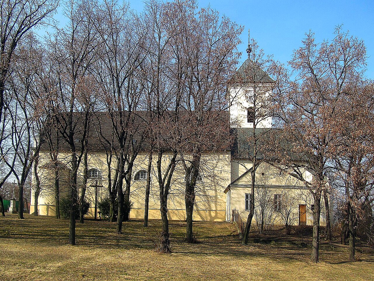 
<span>kostel svatého Vavřince (Křenovice)</span>
