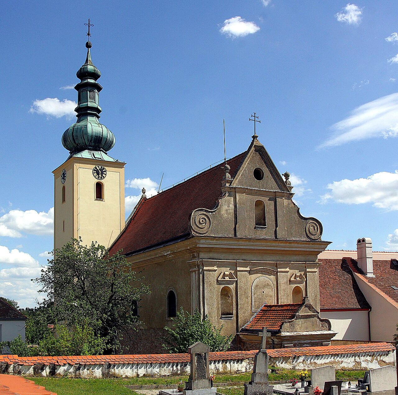 
<span>kostel svatého Zikmunda (Popice)</span>
