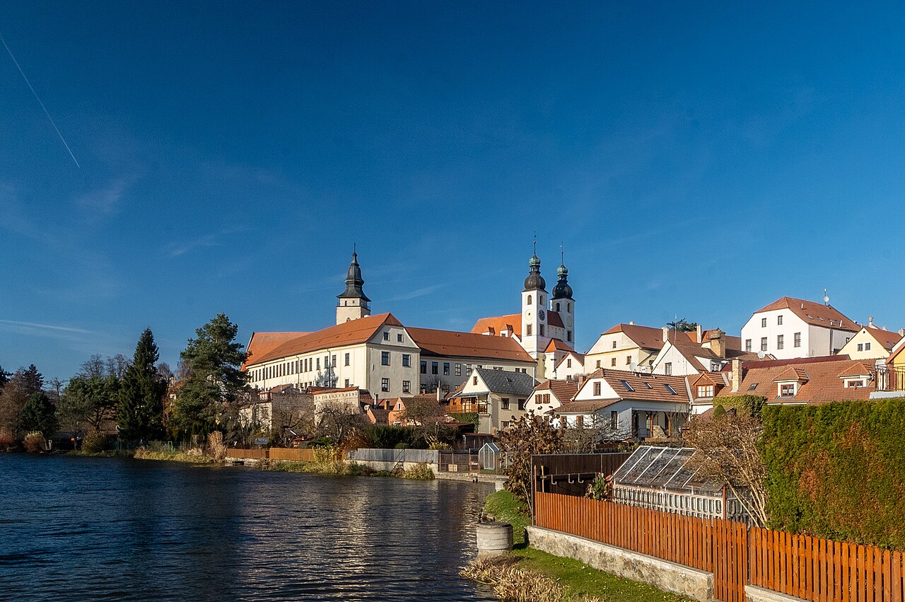 Dnešný pohľad – Jezuitský seminář v Telči