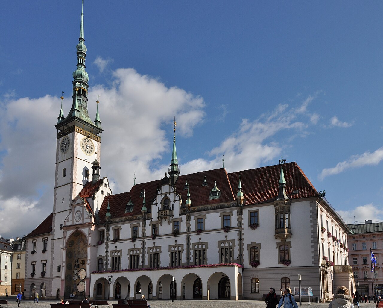 Dzisiejszy widok – Olomoucká radnice