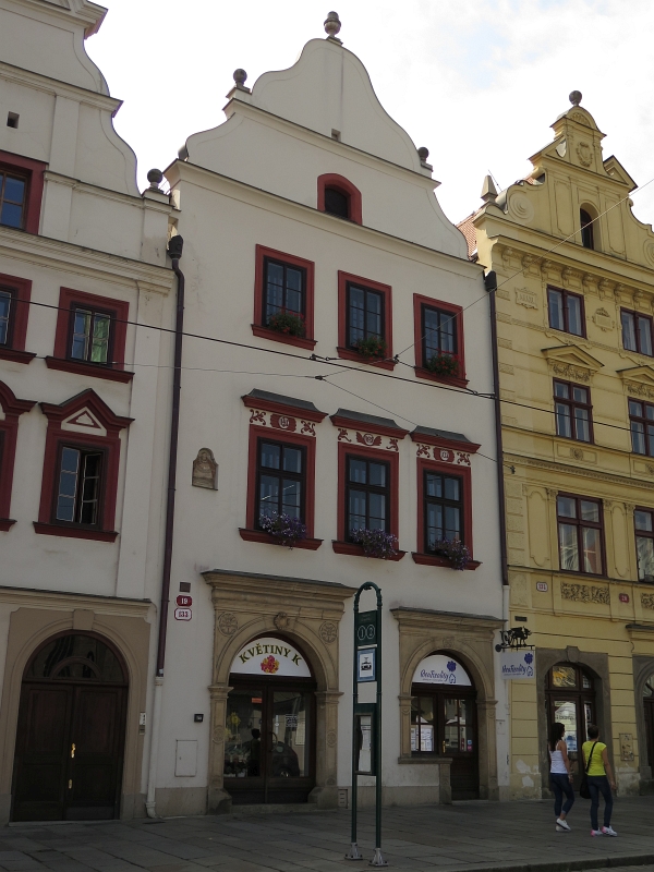 Heutige Ansicht – Náměstí Republiky 19
