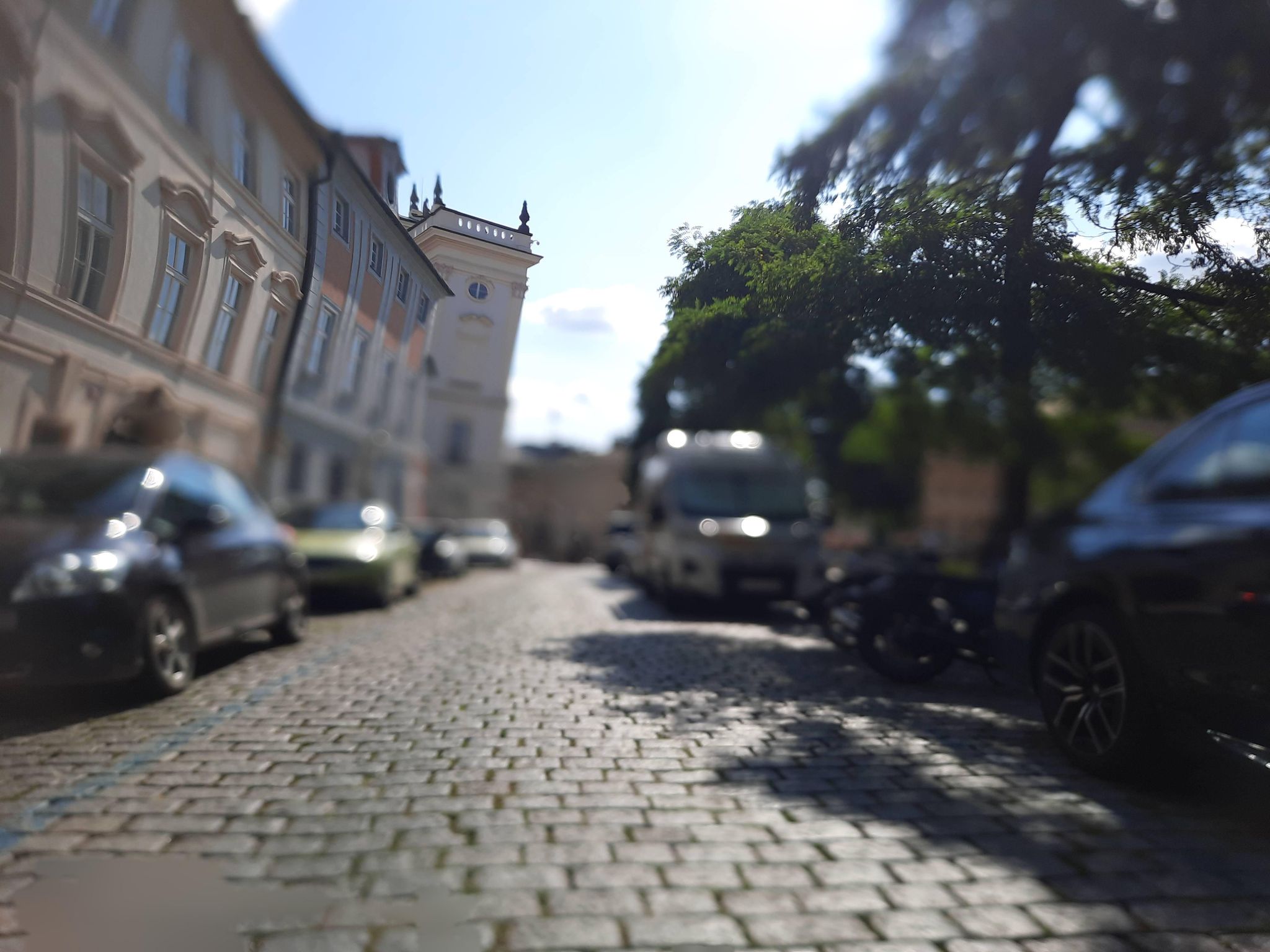 Dnešný pohľad – Mariánský morový sloup na Hradčanech