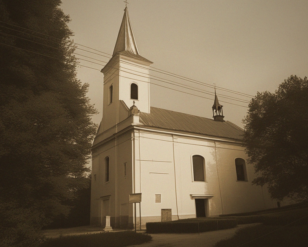 Wygląd historyczny – Kostel Nejsvětější Trojice (Mysločovice)