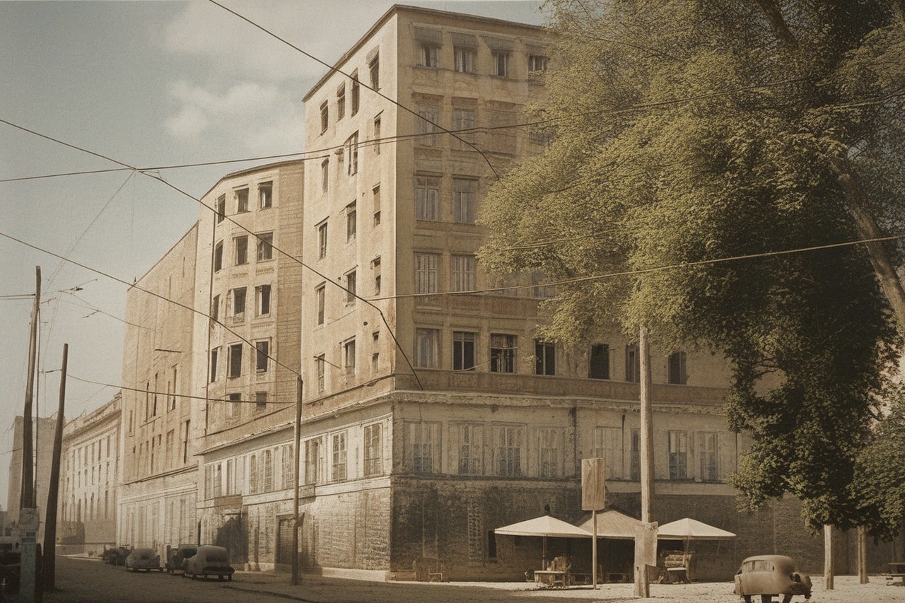 Historisches Erscheinungsbild – palác Morava
