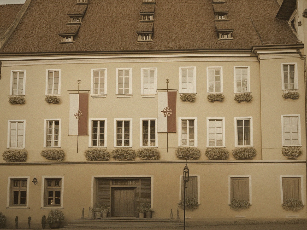 Historical appearance – Stará radnice (Cheb)