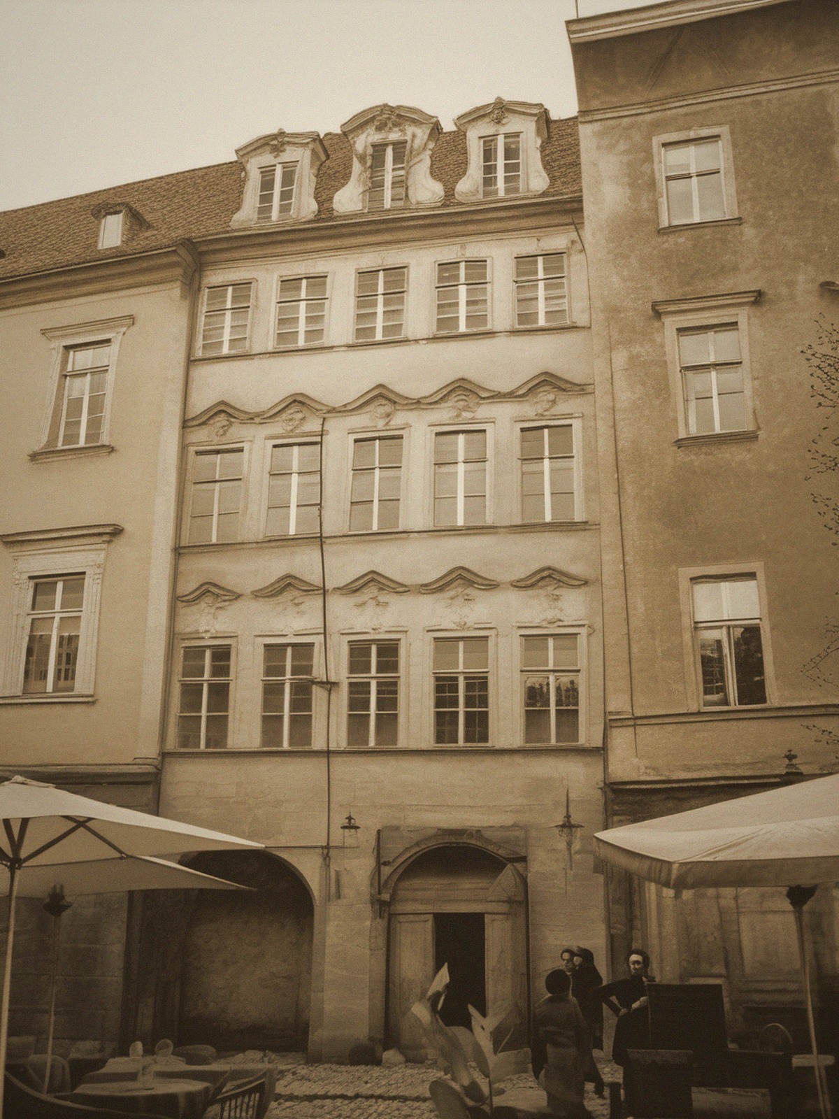 Historisches Erscheinungsbild – U bílého lva