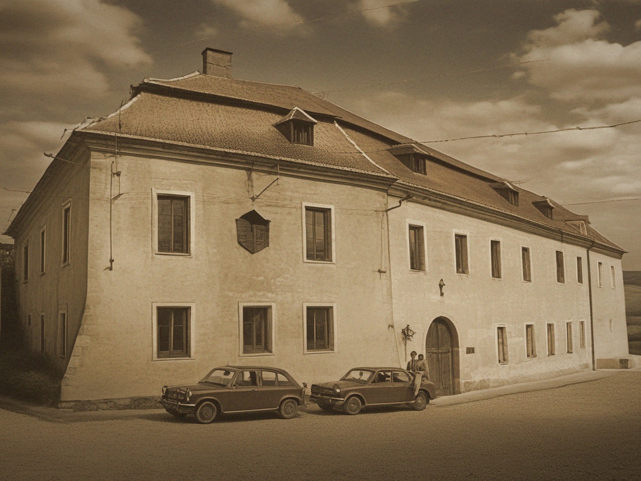 Historická podoba – zámek Štoky