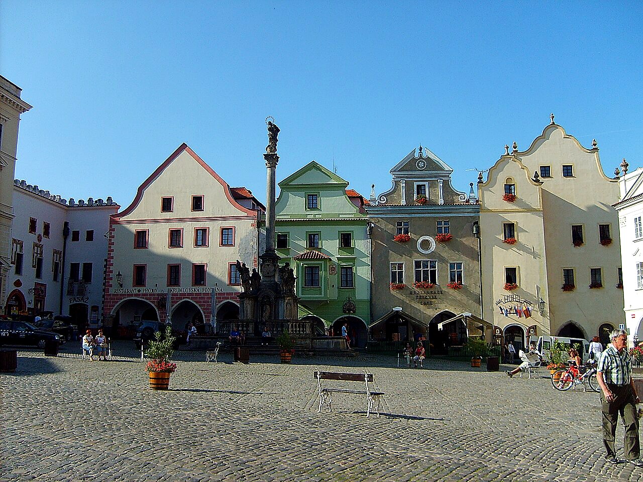 
<span>Mariánský sloup (Český Krumlov)</span>

