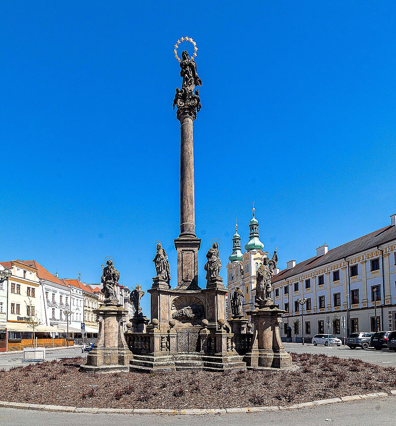 
<span>Morový sloup v Hradci Králové</span>

