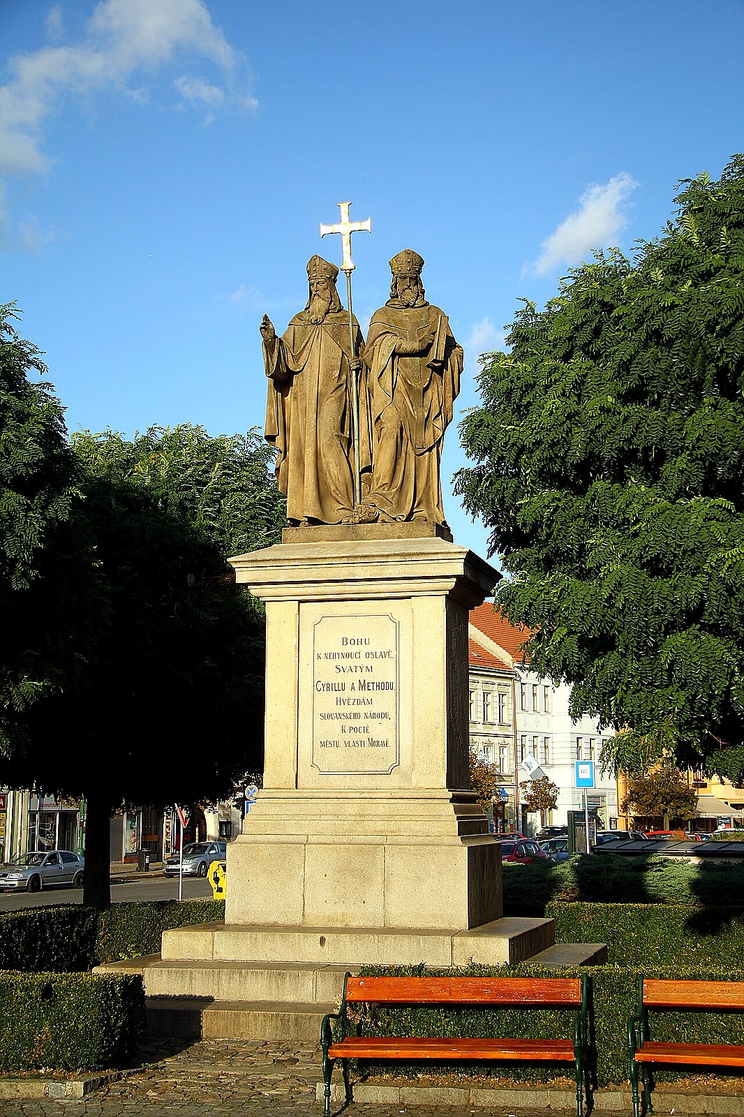 
<span>Sousoší svatého Cyrila a Metoděje</span>
