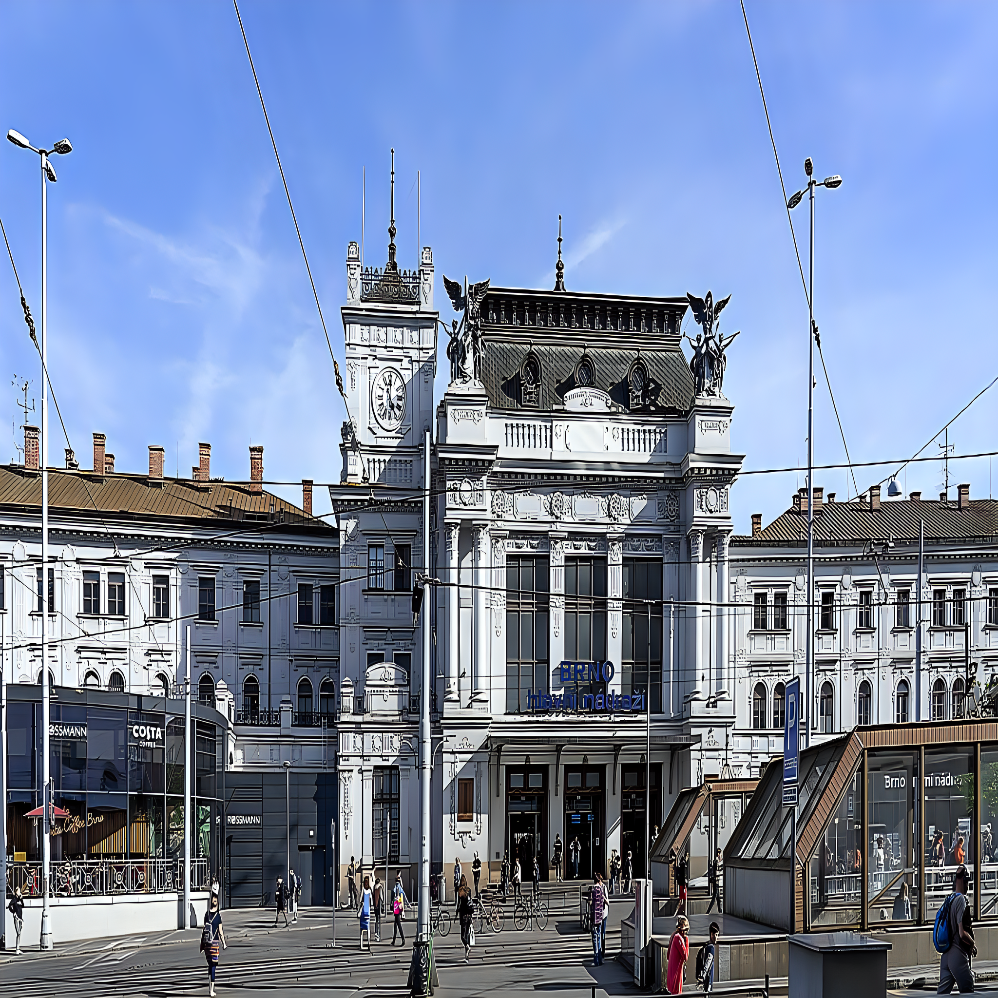 
<span>Brno hlavní nádraží</span>
