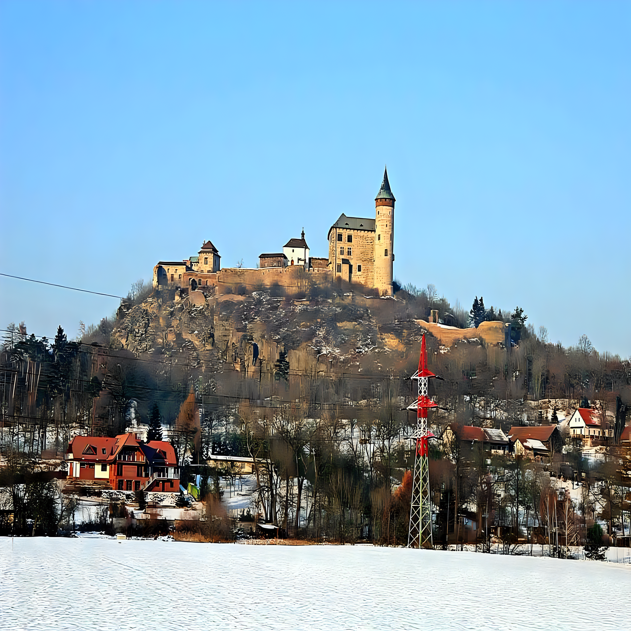 
<span>Kunětická hora</span>
