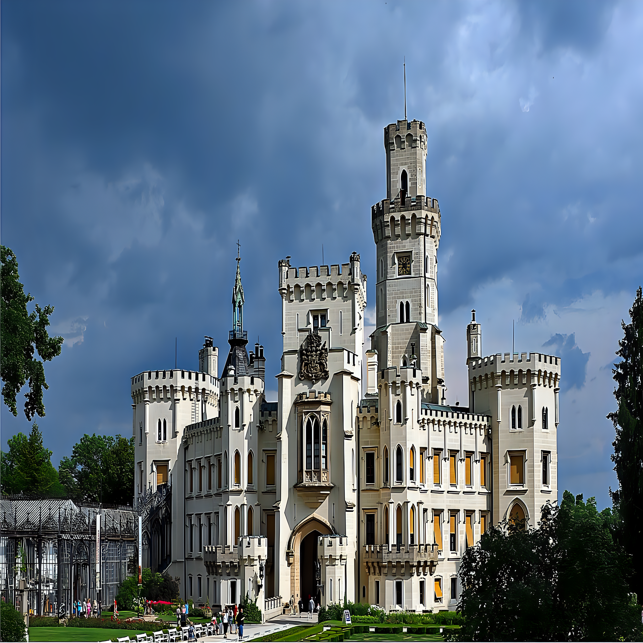 
<span>Zámek Hluboká nad Vltavou</span>
