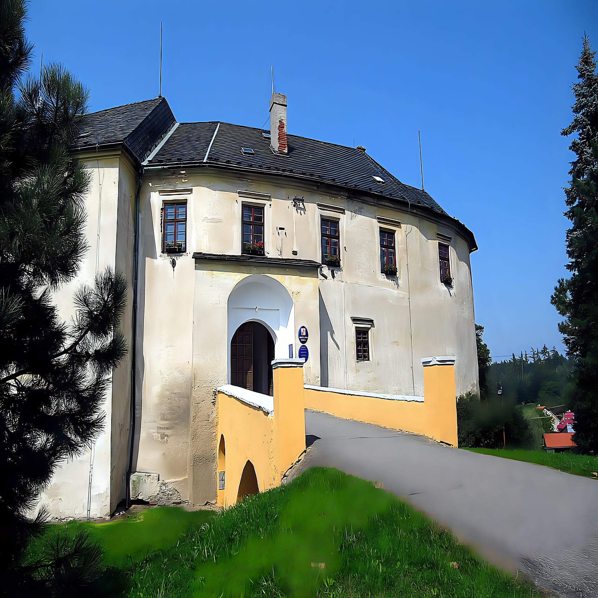 
<span>Zámek Tršice</span>

