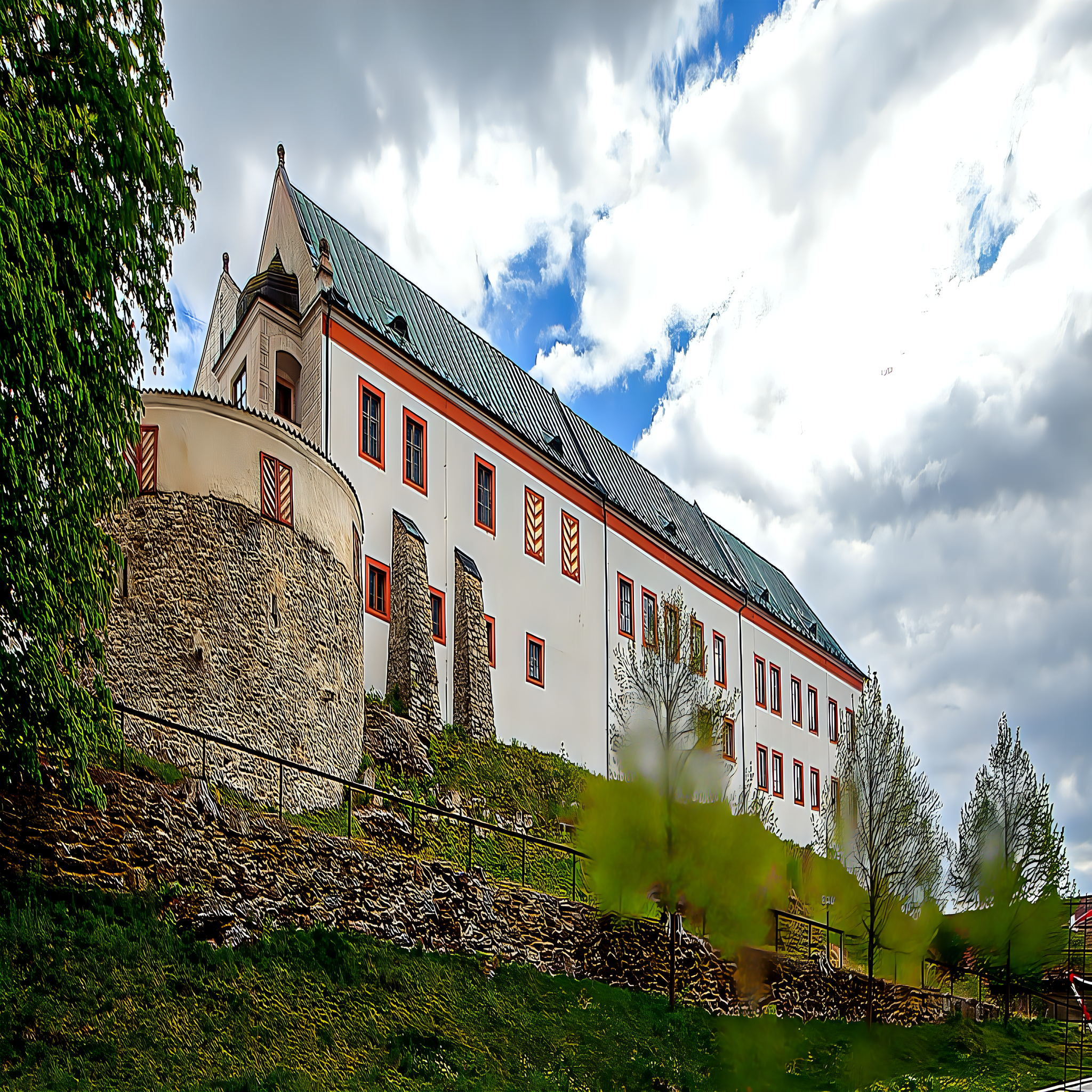 
<span>zámek Žirovnice</span>
