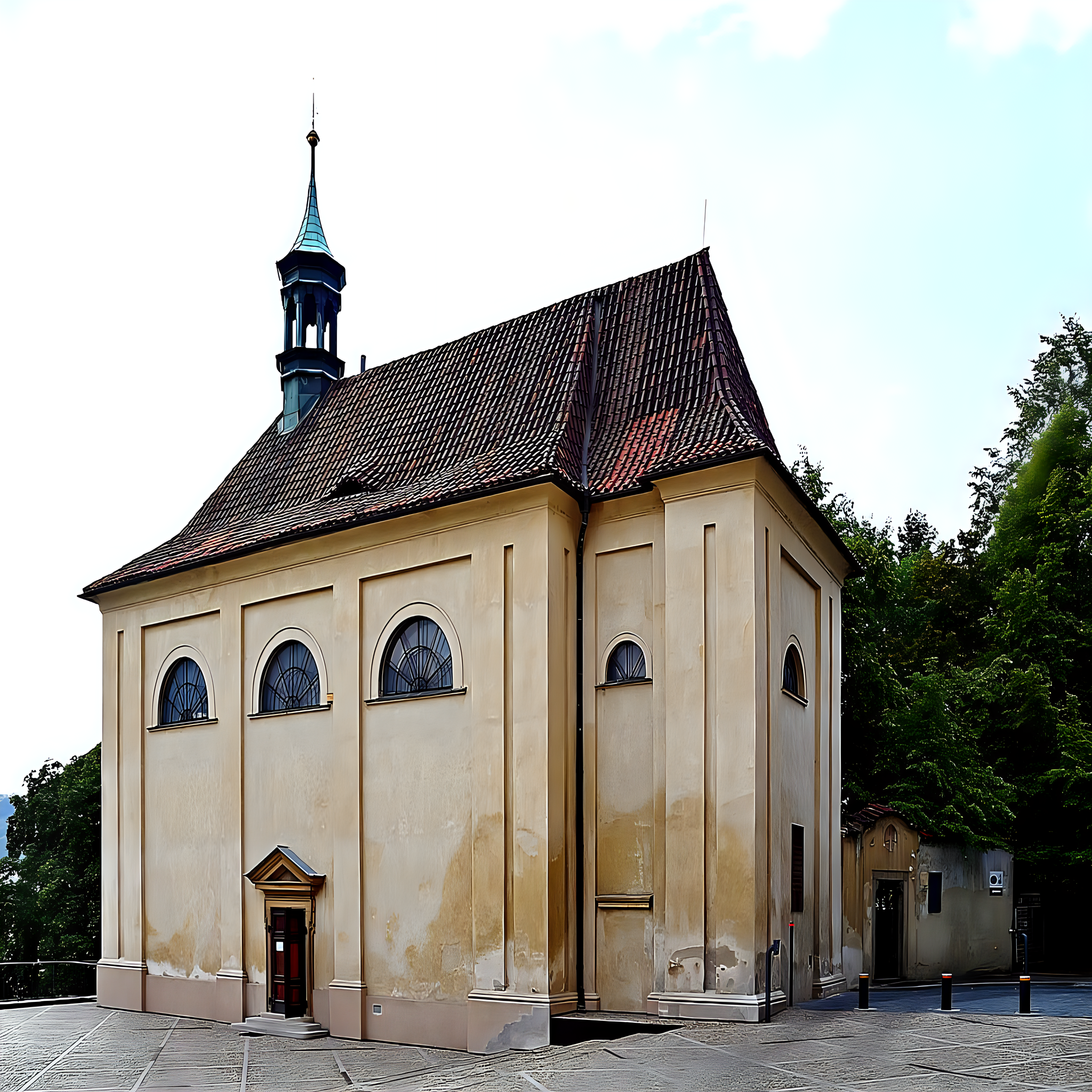 
<span>Kostel svatého Kosmy a Damiána</span>
