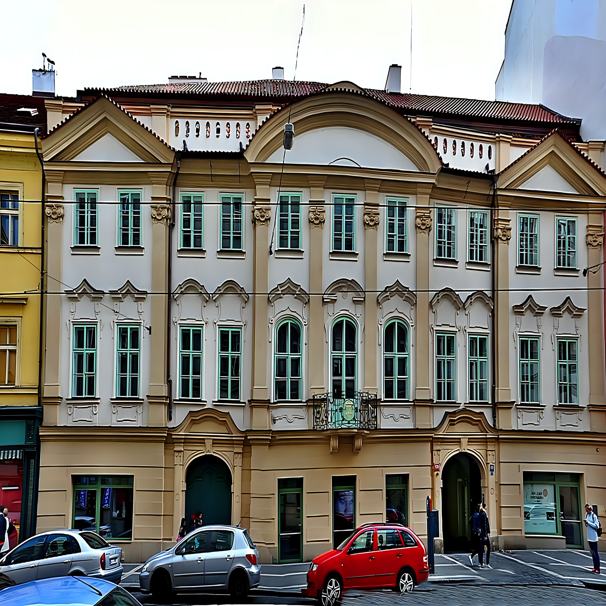 
<span>Harrachovský palác v Praze</span>
