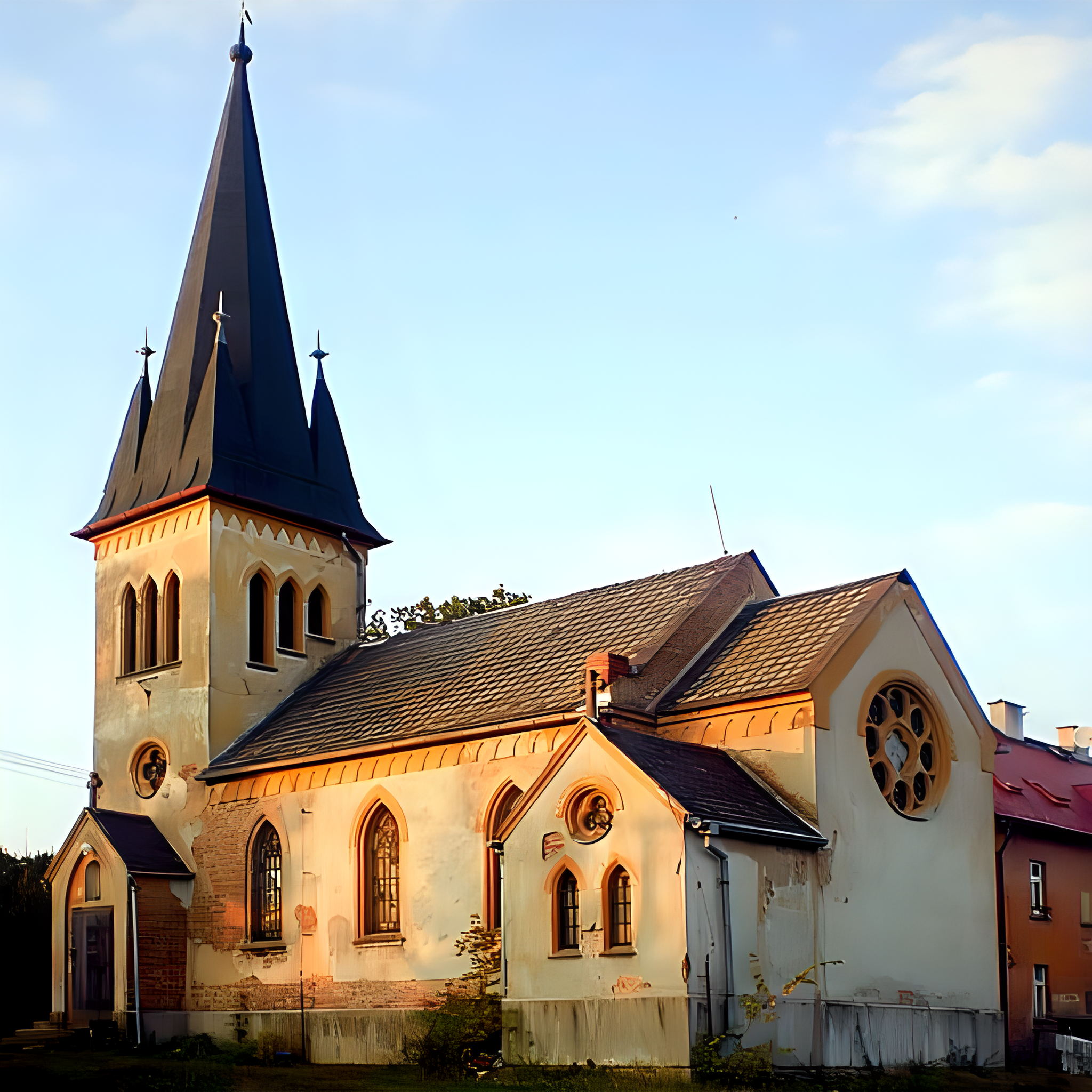 
<span>Evangelický kostel (Hazlov)</span>
