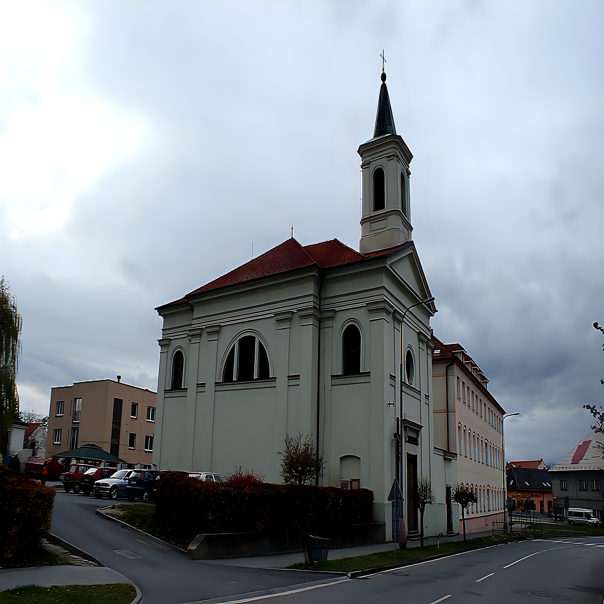 
<span>Hřbitovní kostel svatého Jana Křtitele</span>
