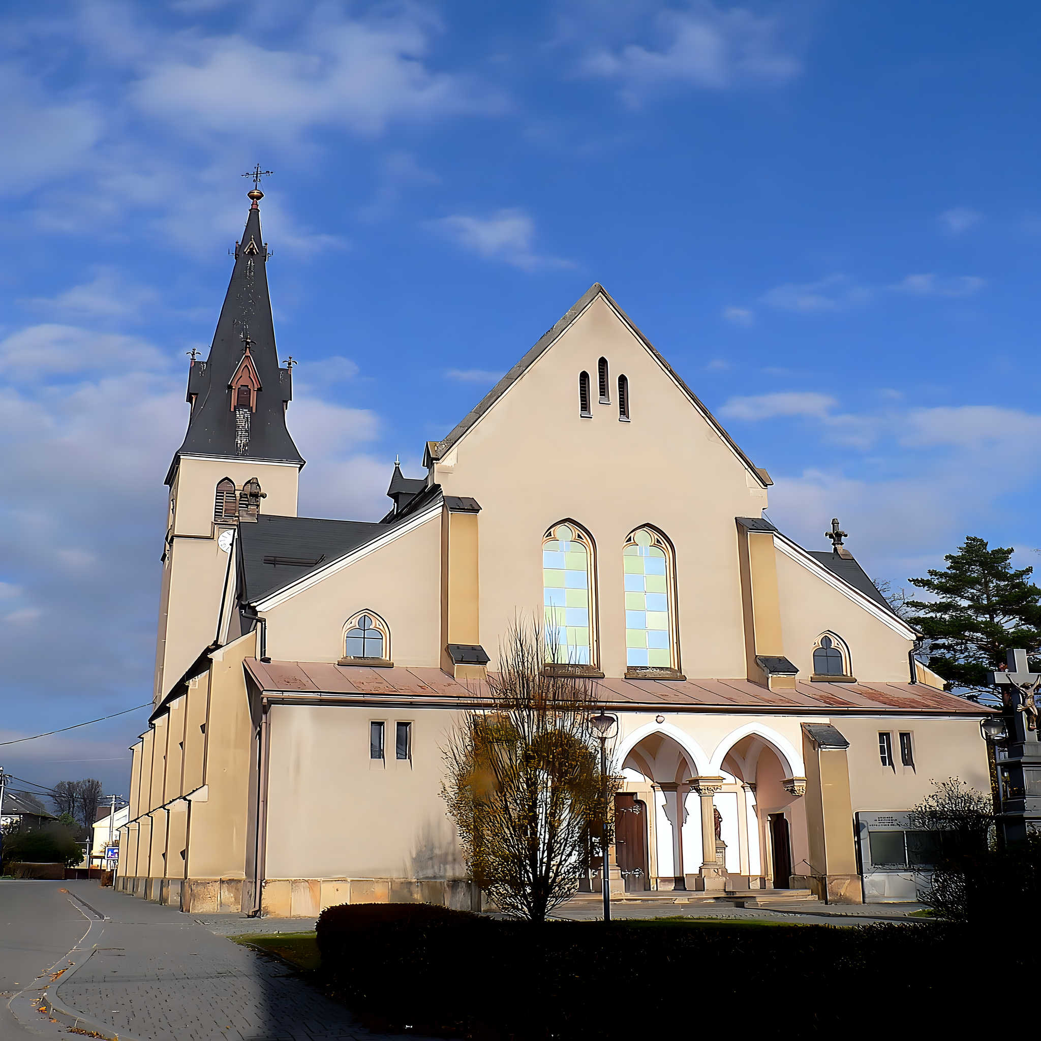 
<span>Kostel Nanebevzetí Panny Marie (Rapotín)</span>
