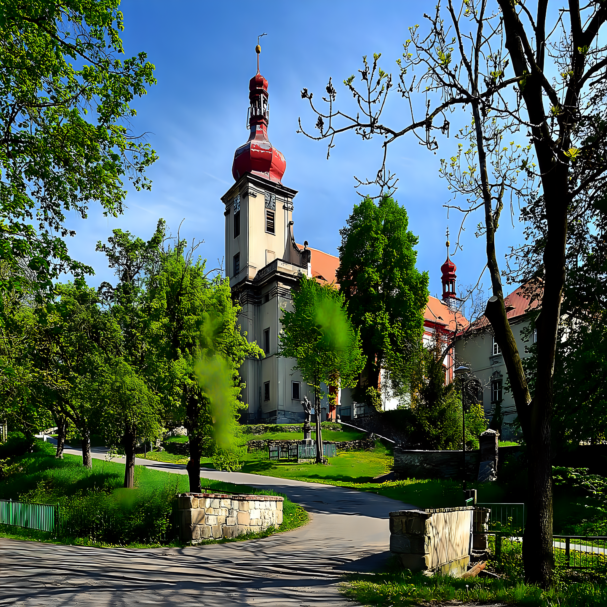 
<span>Kostel Nanebevzetí Panny Marie v Horním Jiřetíně</span>
