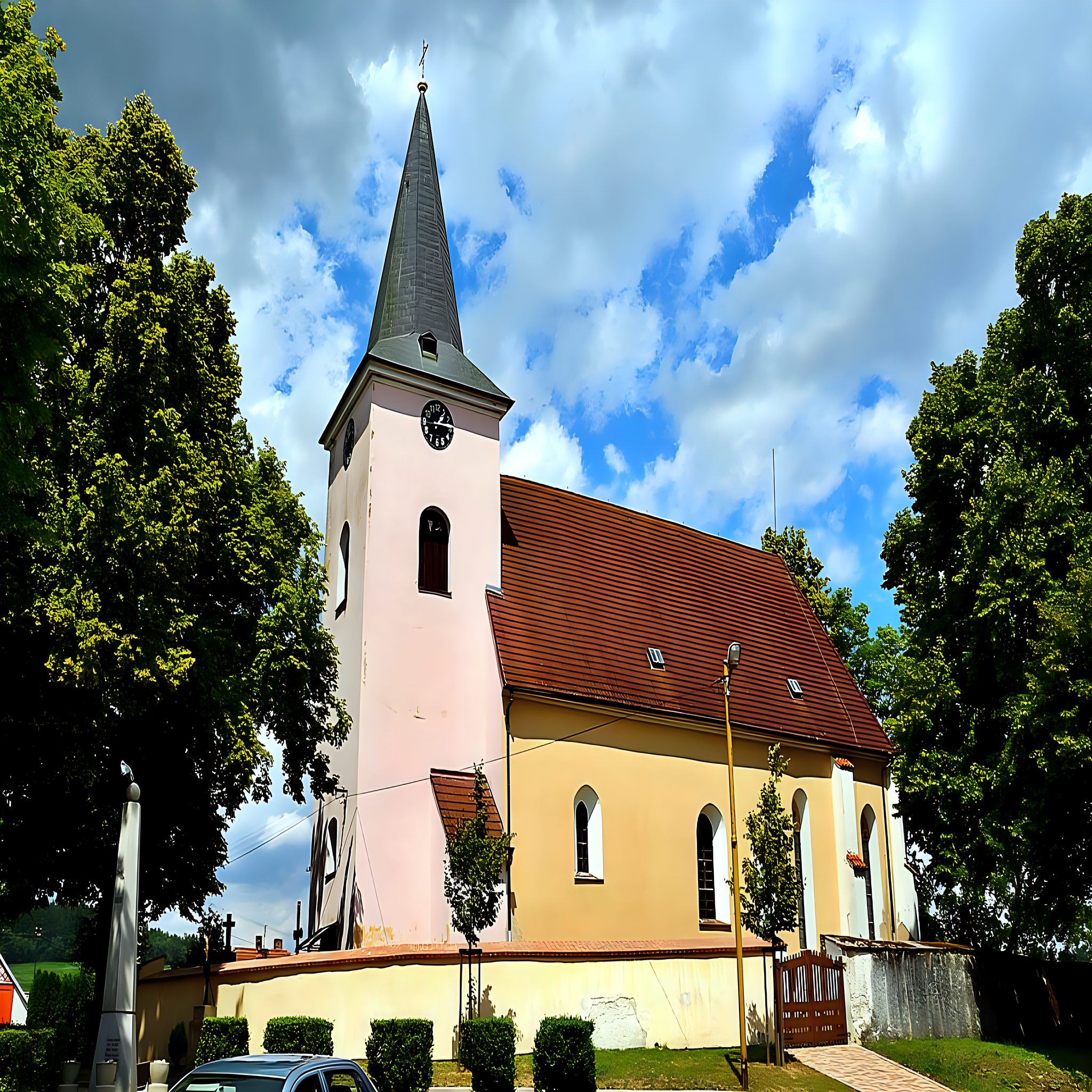 
<span>Kostel Nanebevzetí Panny Marie v Keblově</span>
