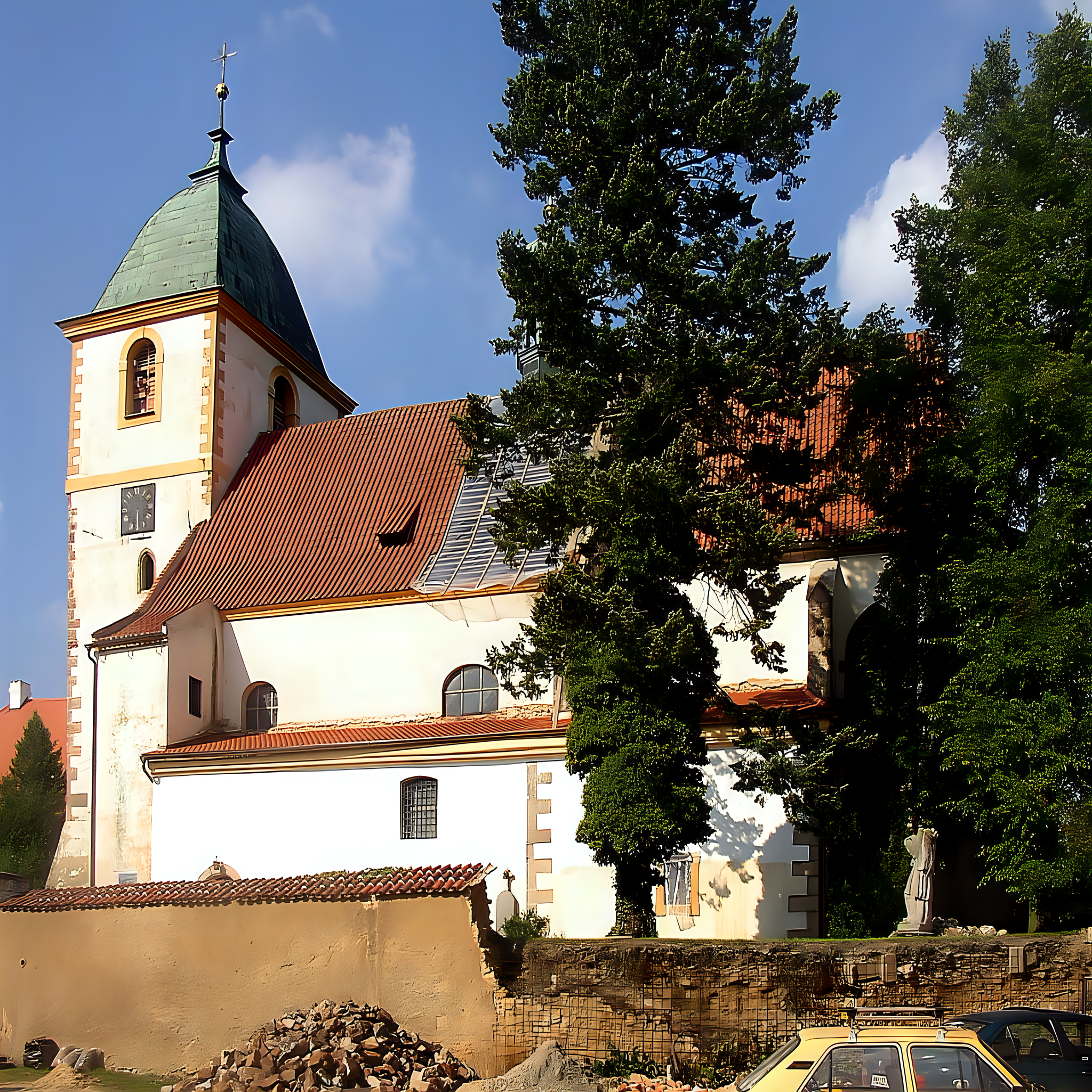
<span>Kostel Narození Panny Marie (Starý Plzenec)</span>
