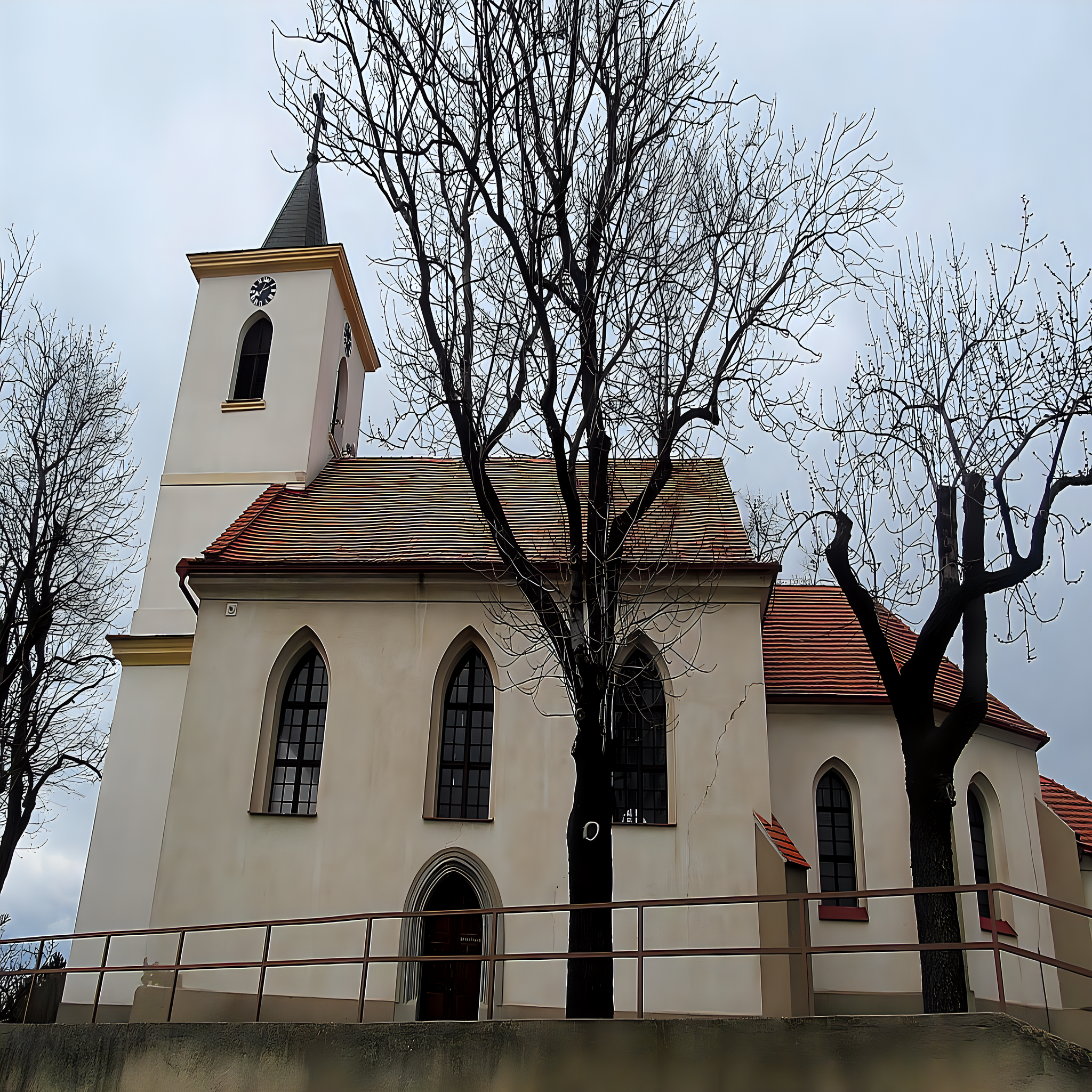 
<span>Kostel Narození svatého Jana Křtitele (Klapý)</span>
