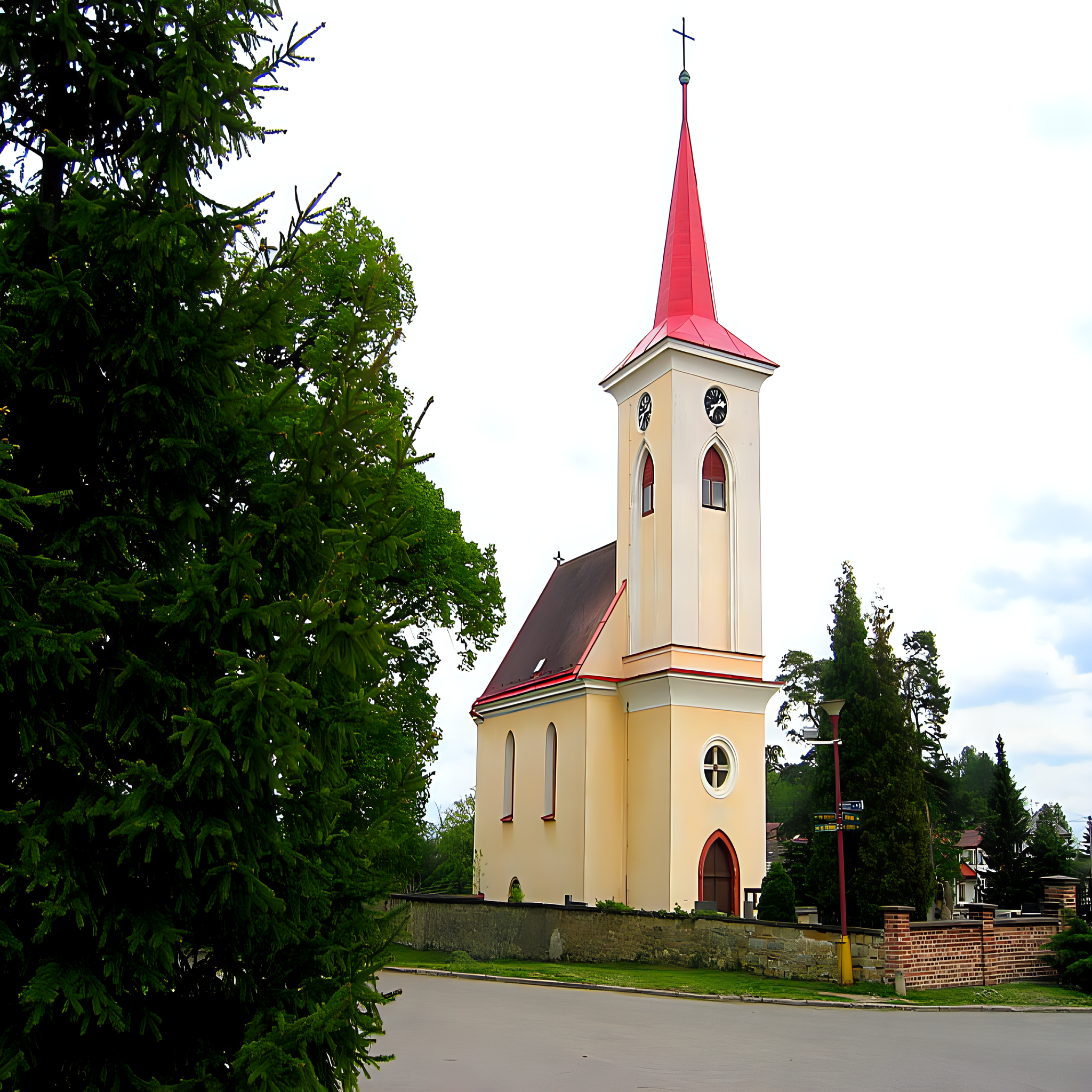 
<span>Kostel Proměnění Páně (Velichovky)</span>
