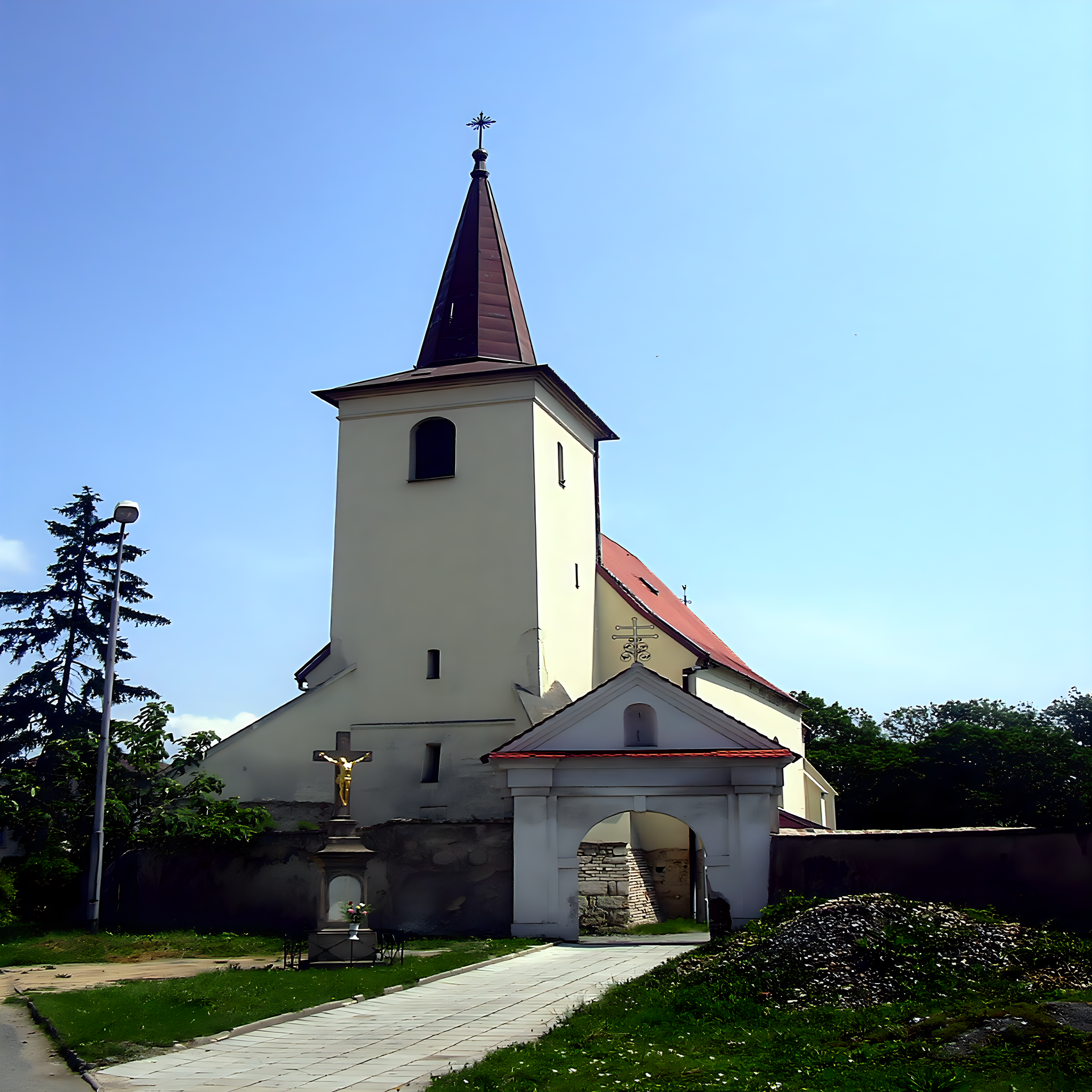 
<span>Kostel svaté Barbory (Komořany)</span>
