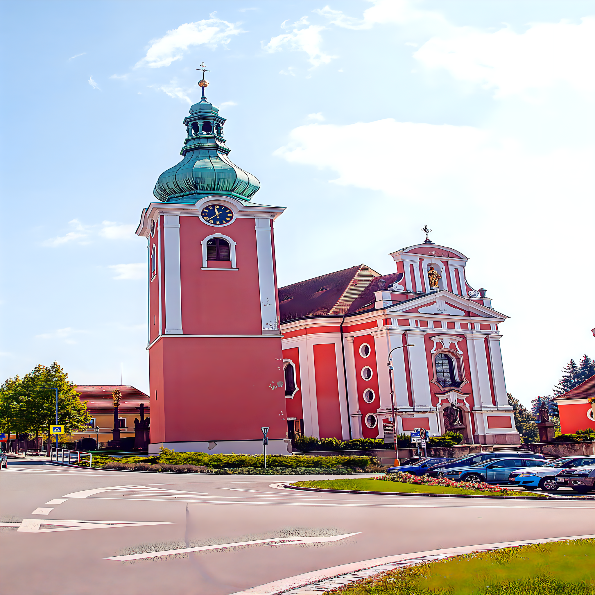
<span>Kostel svatého Jakuba Většího (Červený Kostelec)</span>
