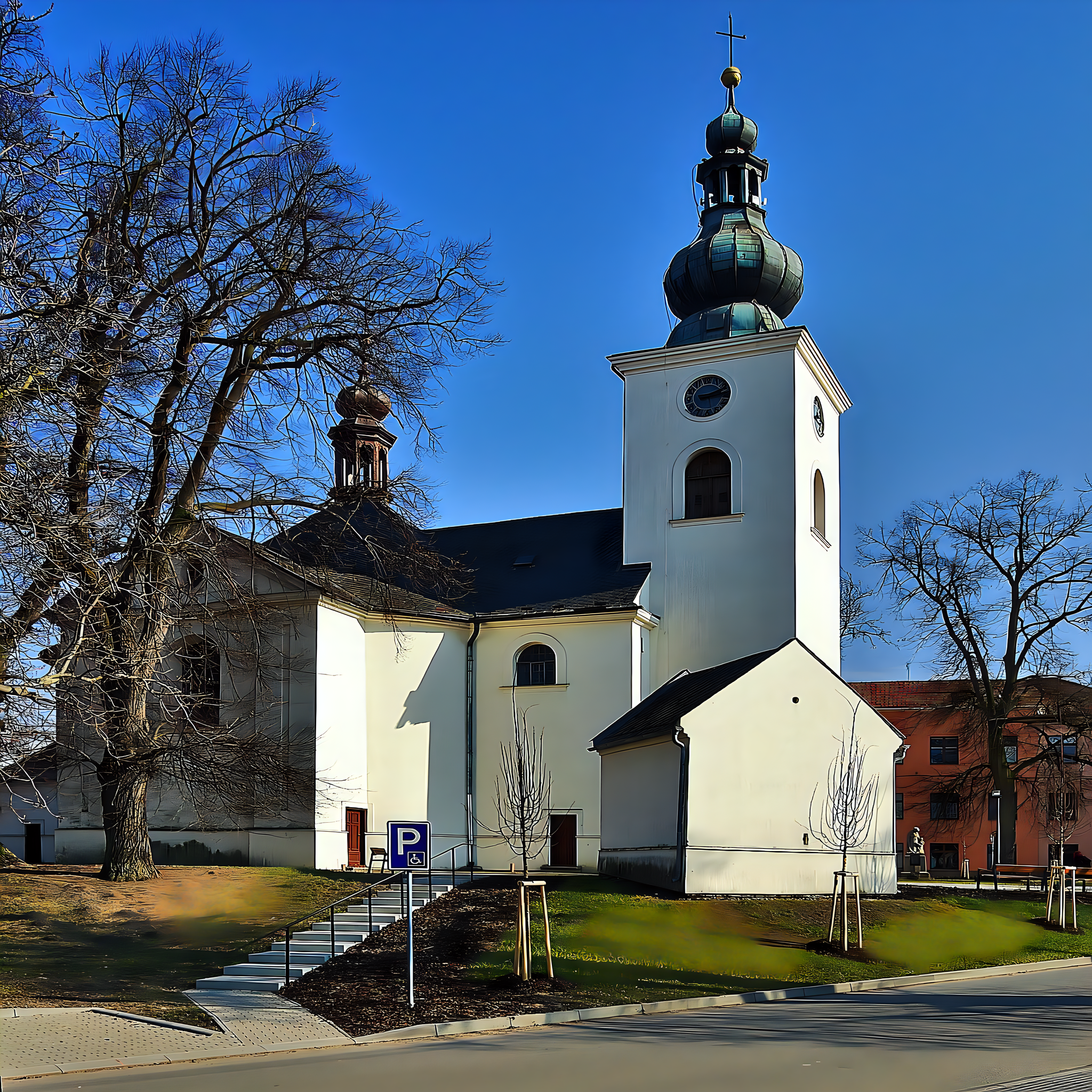 
<span>Kostel svatého Jana Křtitele (Olšany u Prostějova)</span>
