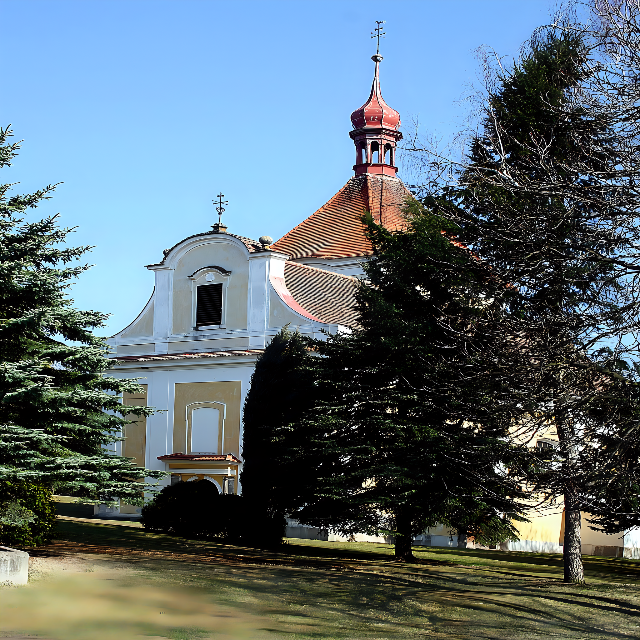 
<span>Kostel svatého Jana Křtitele (Stebno)</span>
