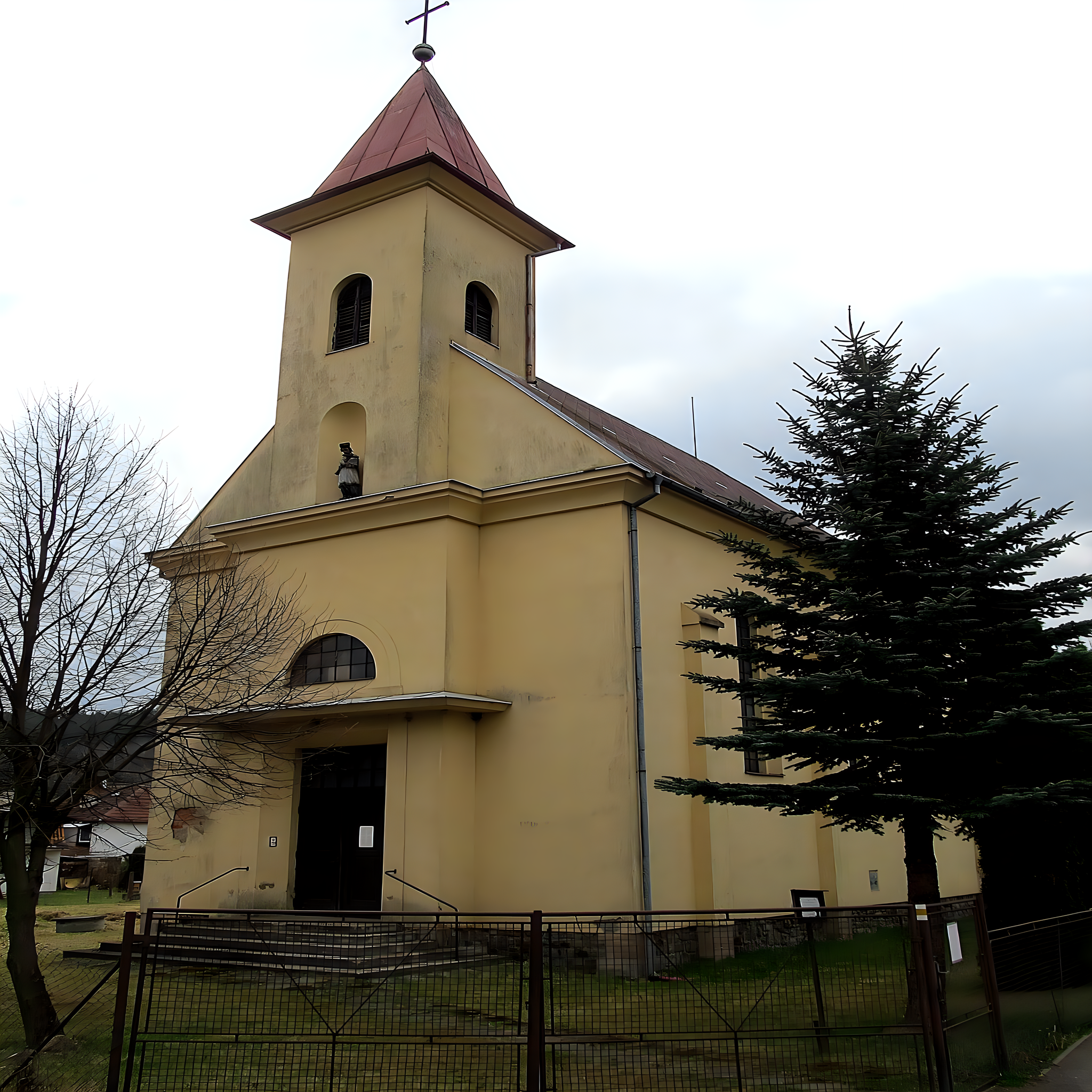 
<span>Kostel svatého Jana Nepomuckého (Kařez)</span>
