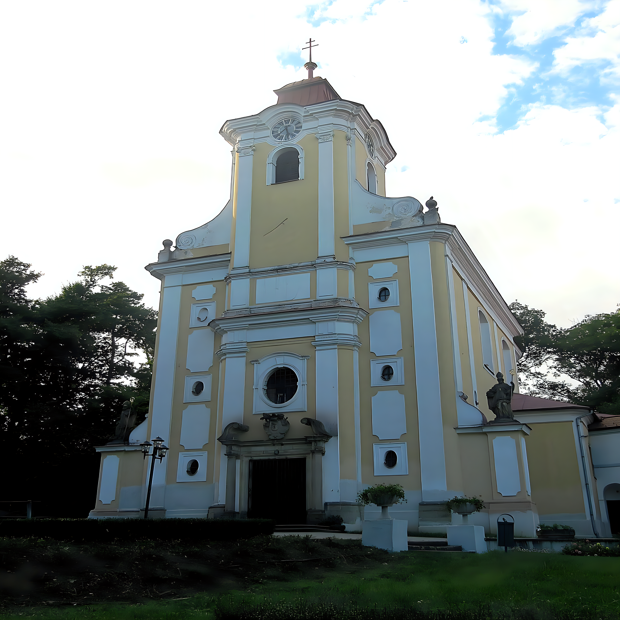 
<span>Kostel svatého Jana Nepomuckého (Pohořelice)</span>

