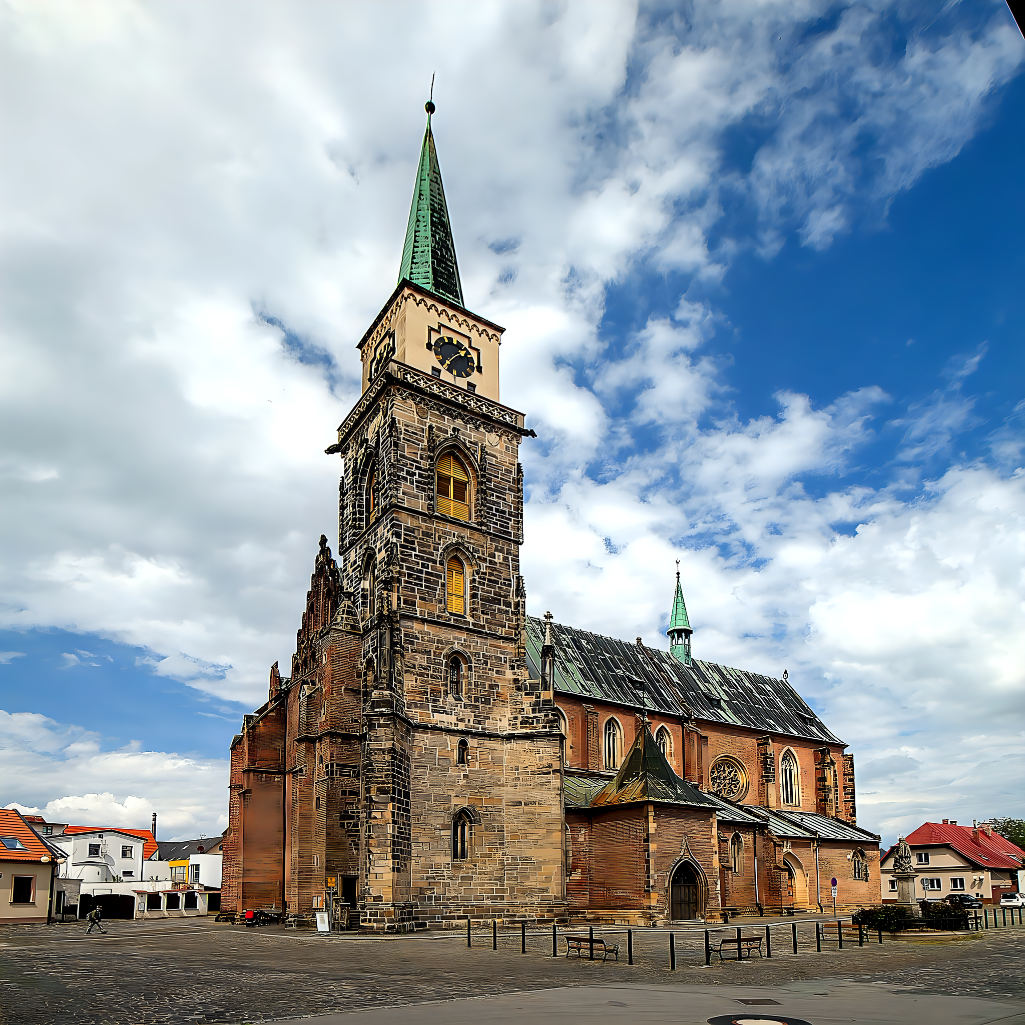 
<span>Kostel svatého Jiljí v Nymburce</span>
