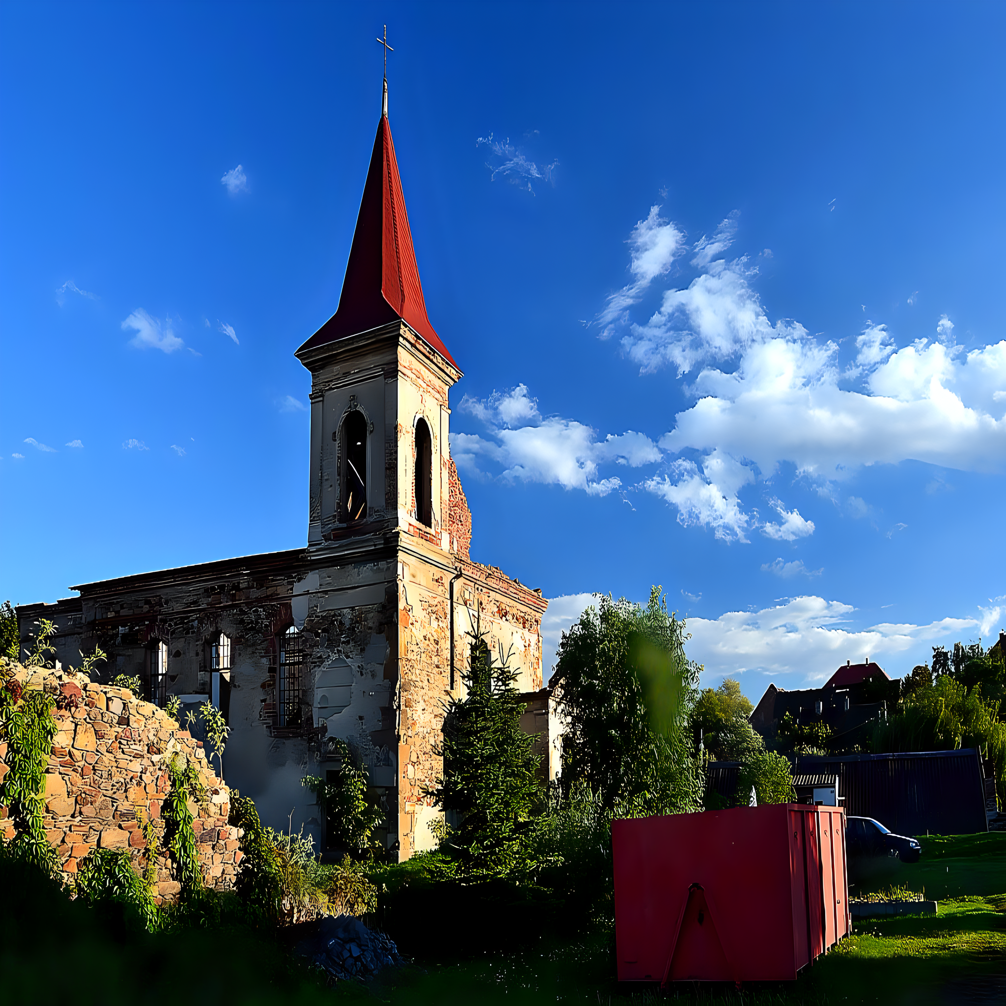 
<span>Kostel svatého Michaela archanděla (Všestudy)</span>
