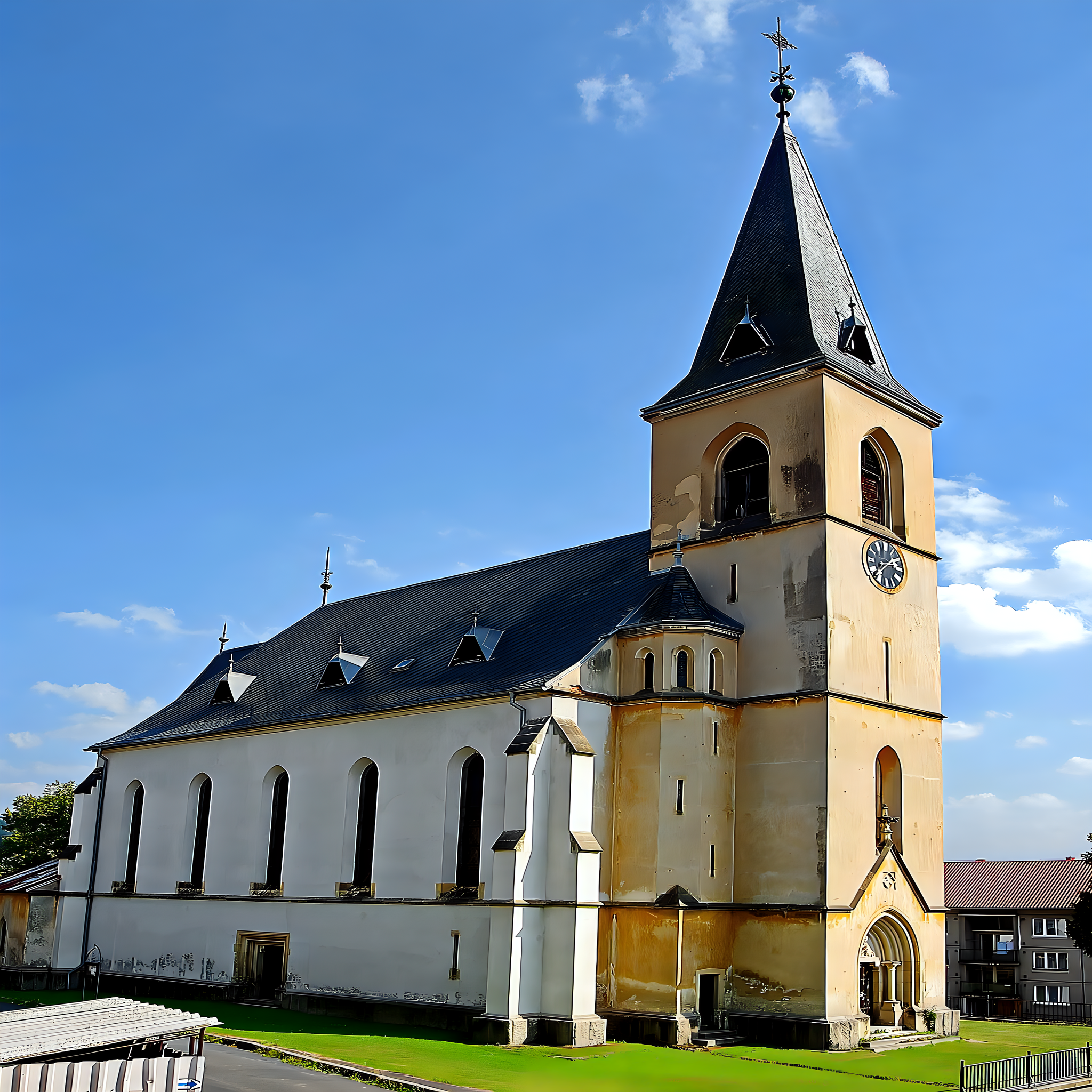 
<span>Kostel svatého Michaela archanděla (Oloví)</span>
