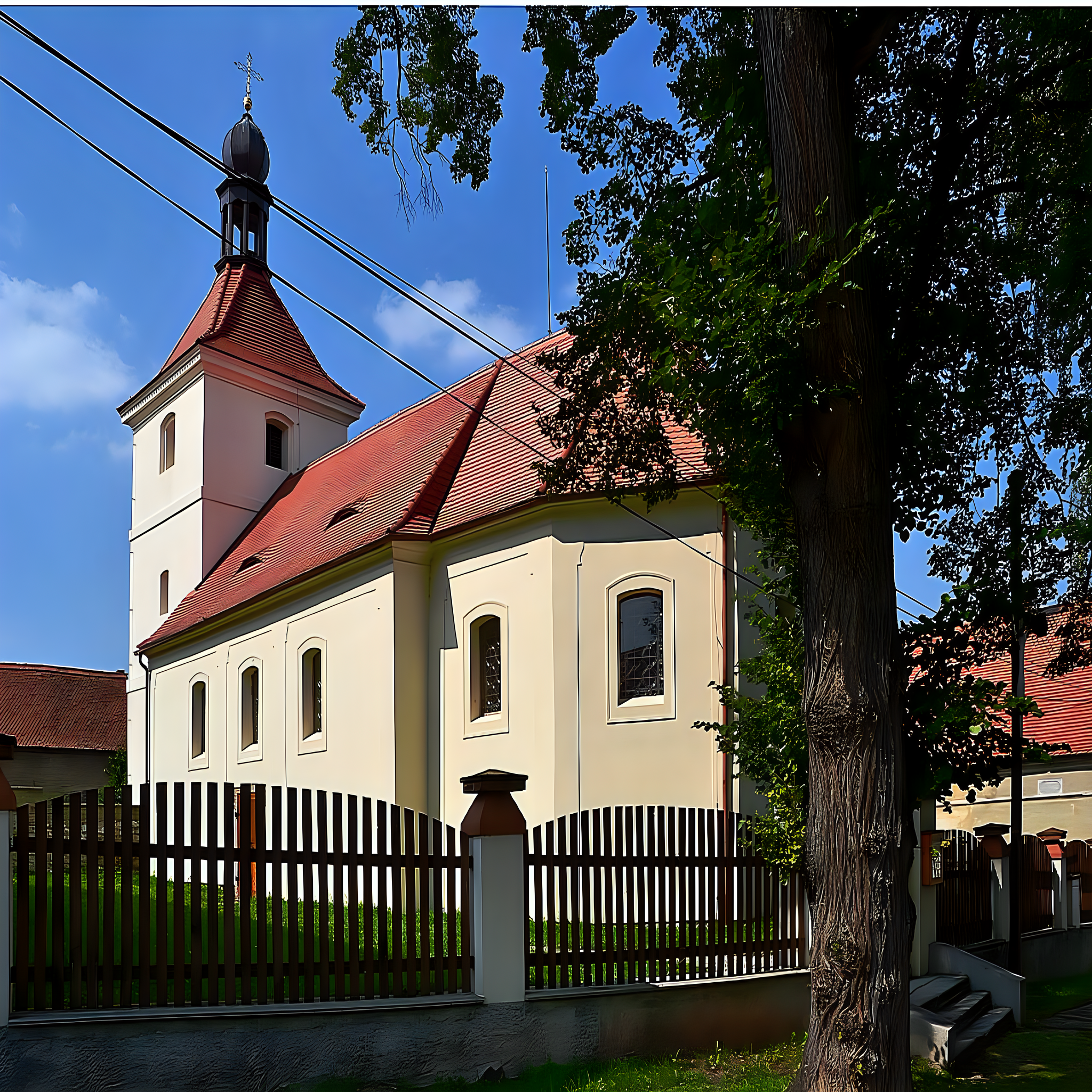 
<span>Kostel svatého Mikuláše (Měcholupy)</span>
