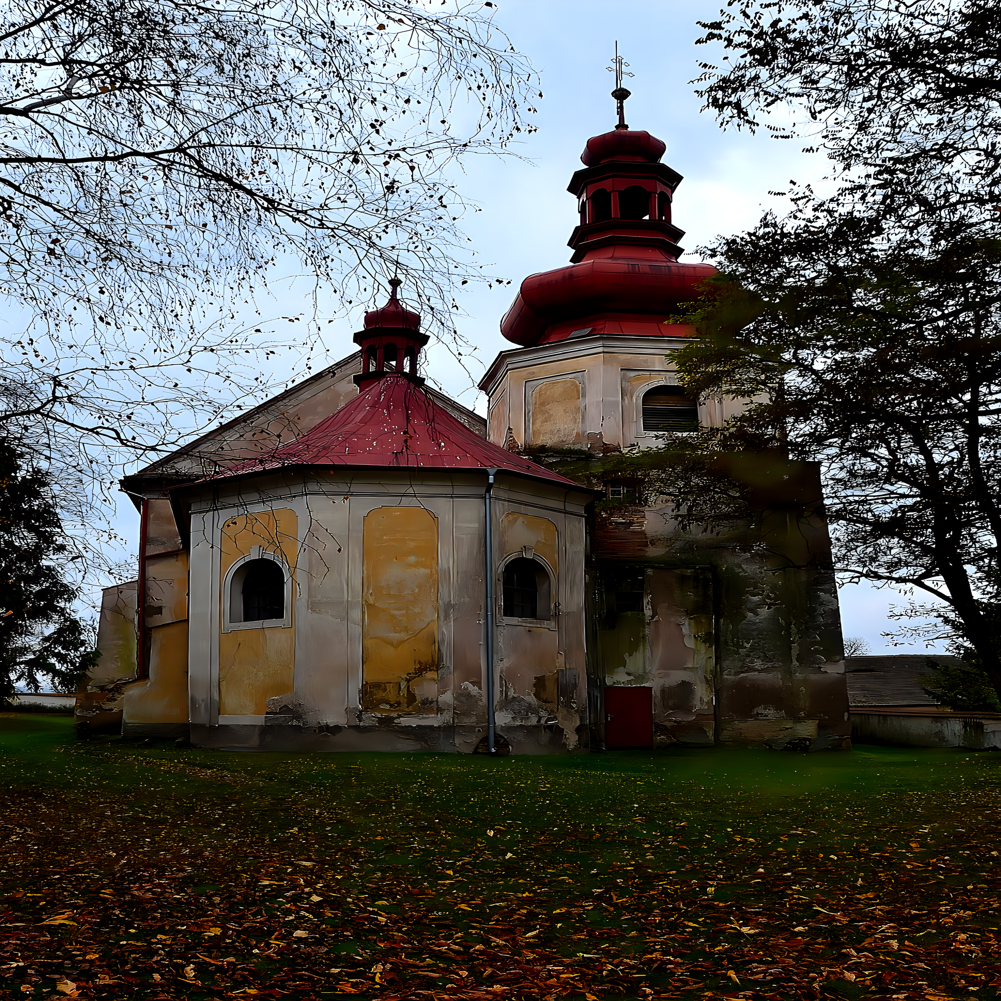 
<span>Kostel svatého Mikuláše a Jména Panny Marie</span>
