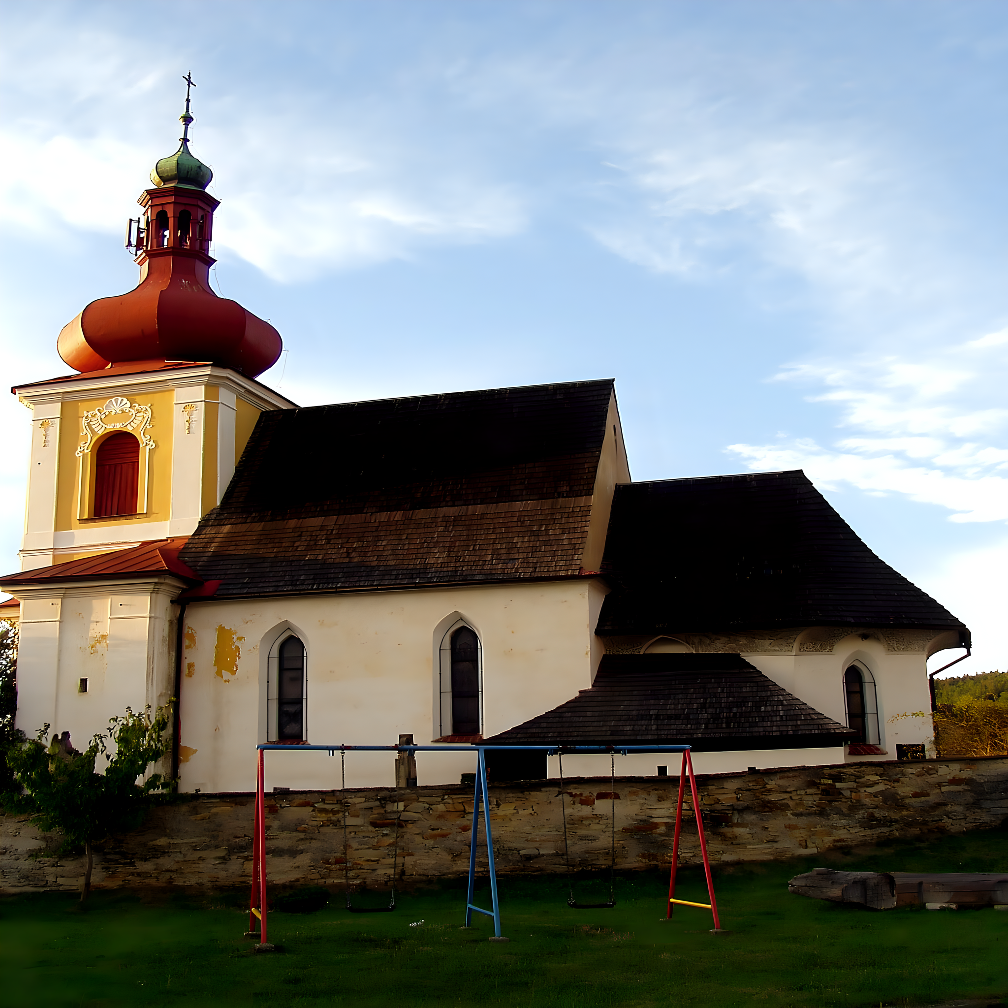 
<span>Kostel svatého Vavřince (Křivice)</span>
