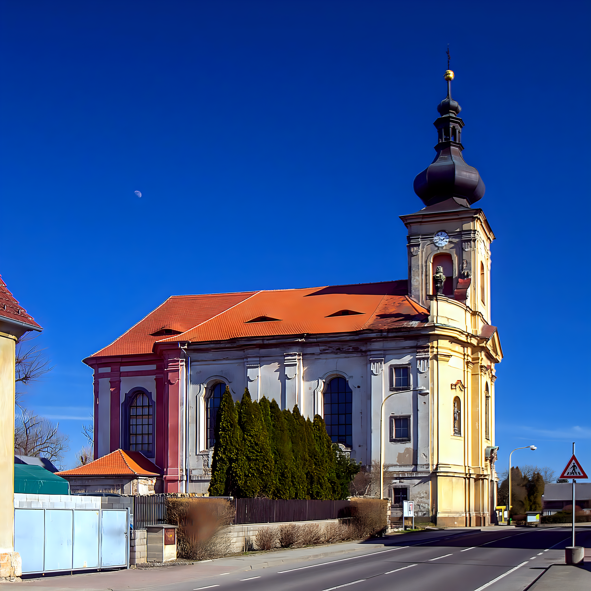 
<span>Kostel svatého Vavřince v Jezvém</span>
