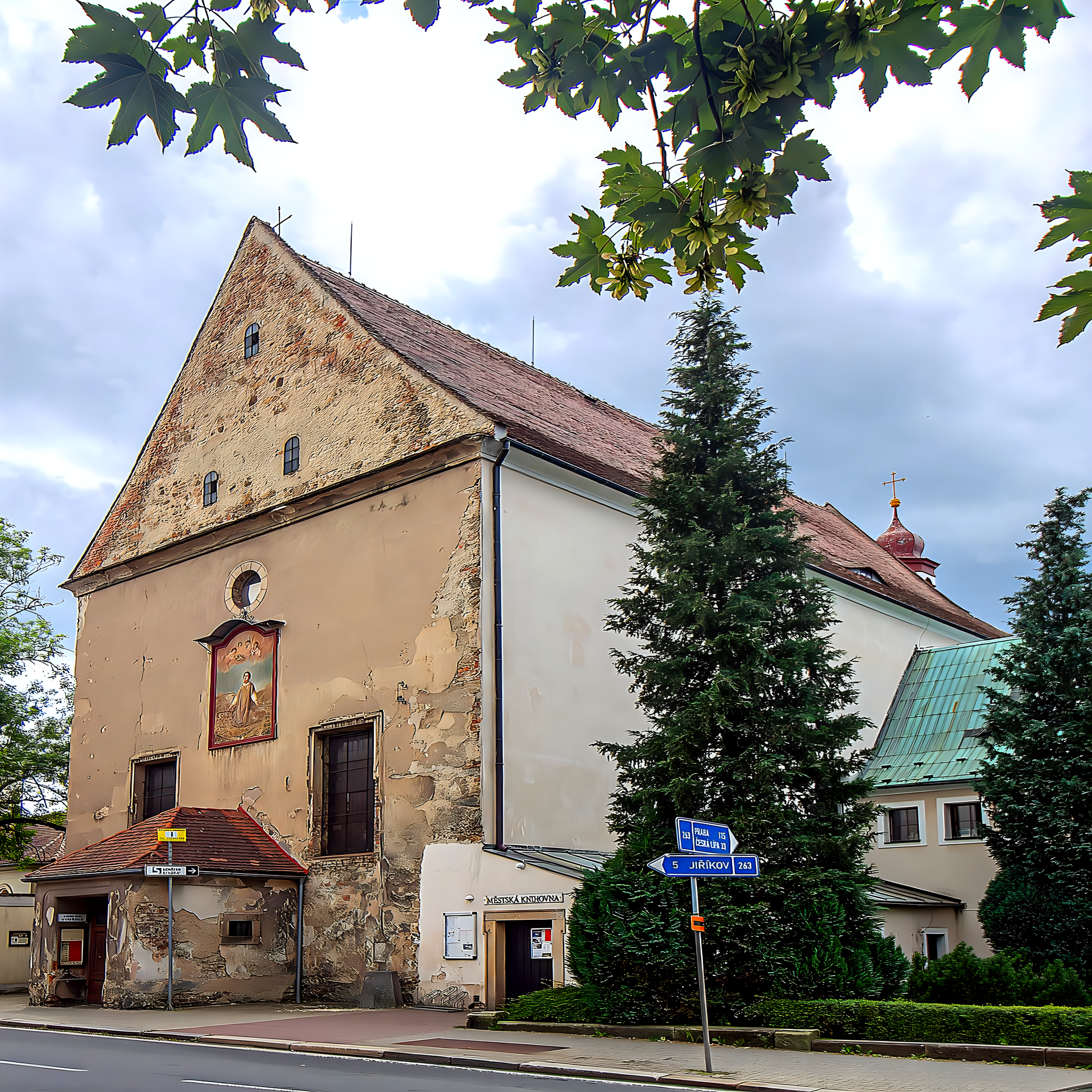 
<span>Kostel svatého Vavřince v Rumburku</span>
