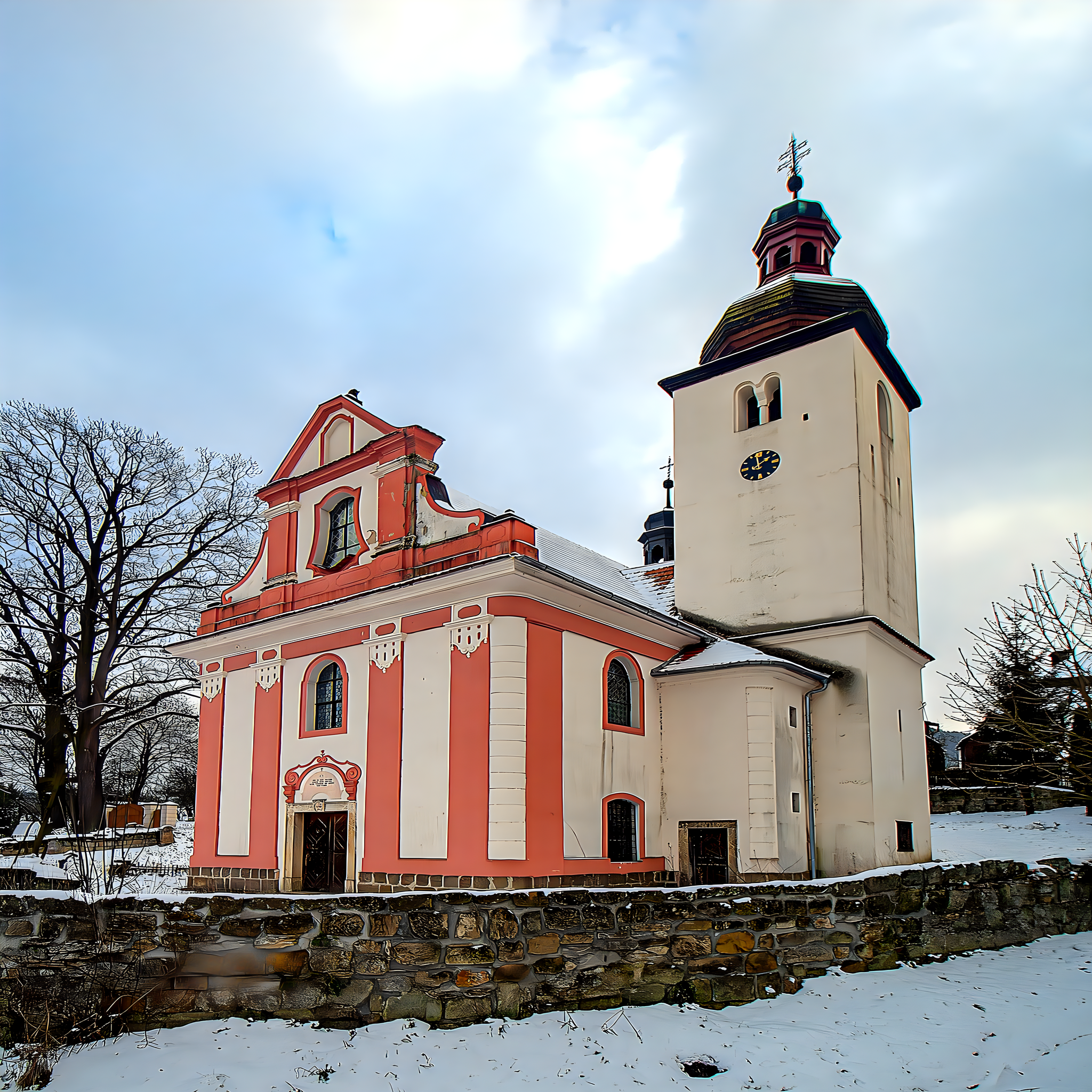 
<span>Kostel svatého Václava v Deštné u Dubé</span>
