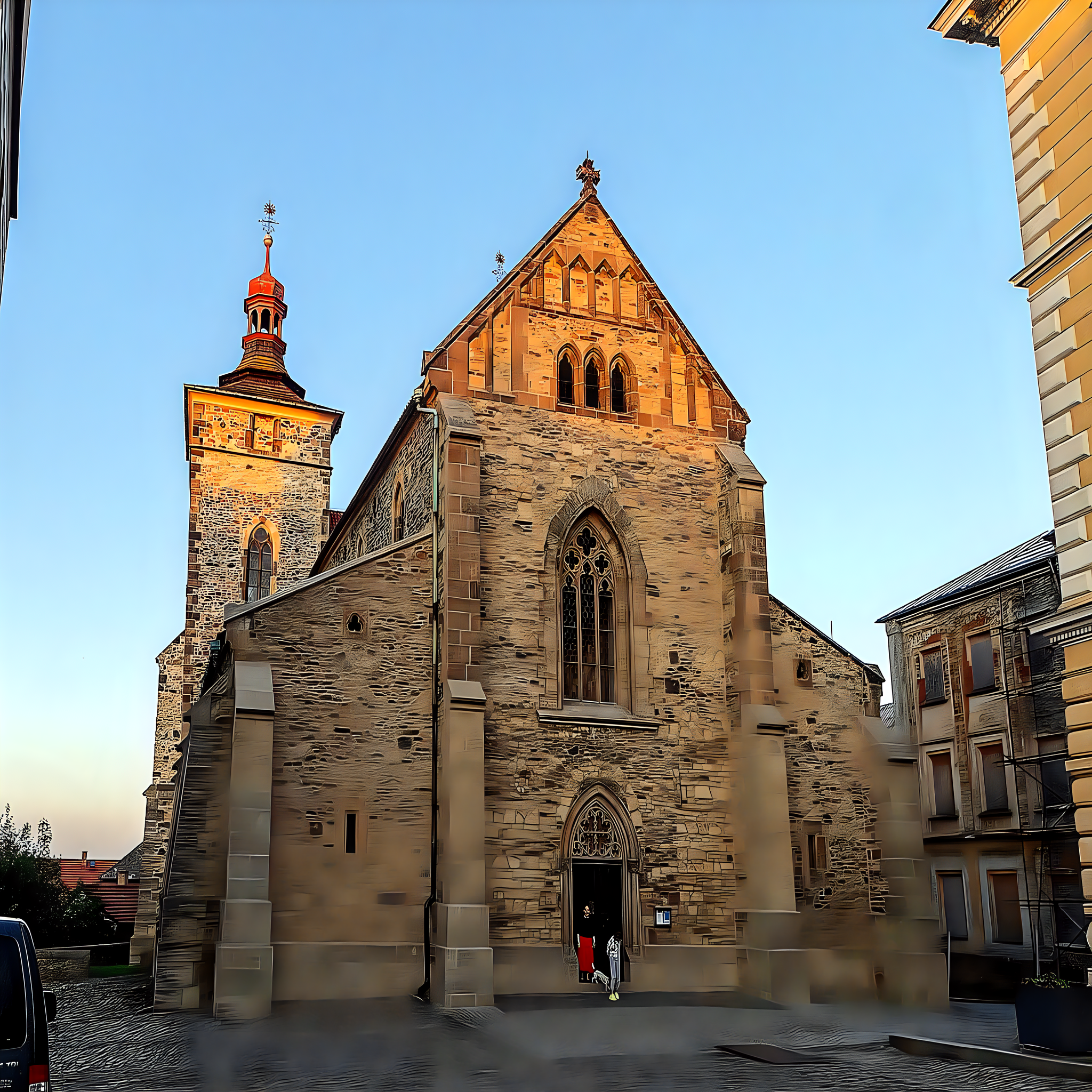 
<span>Kostel svatého Štěpána v Kouřimi</span>
