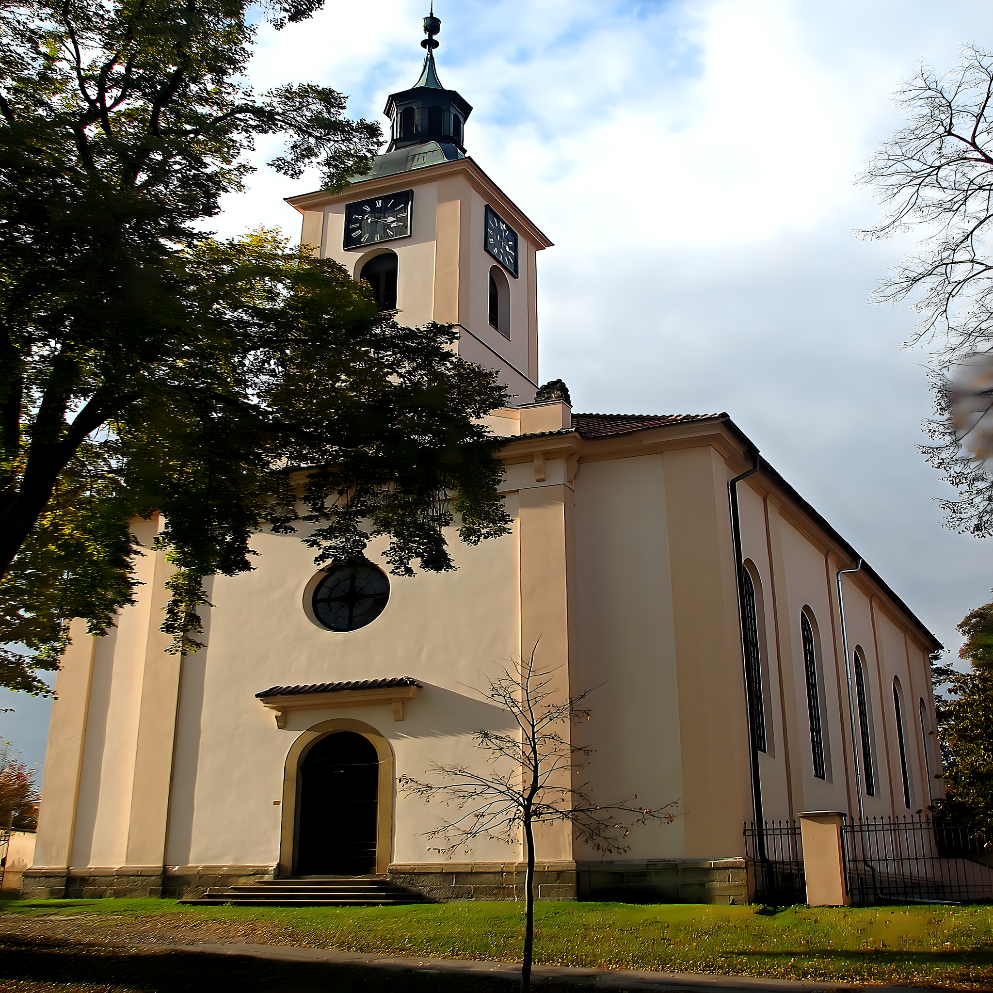 
<span>evangelický kostel ve Velimi</span>
