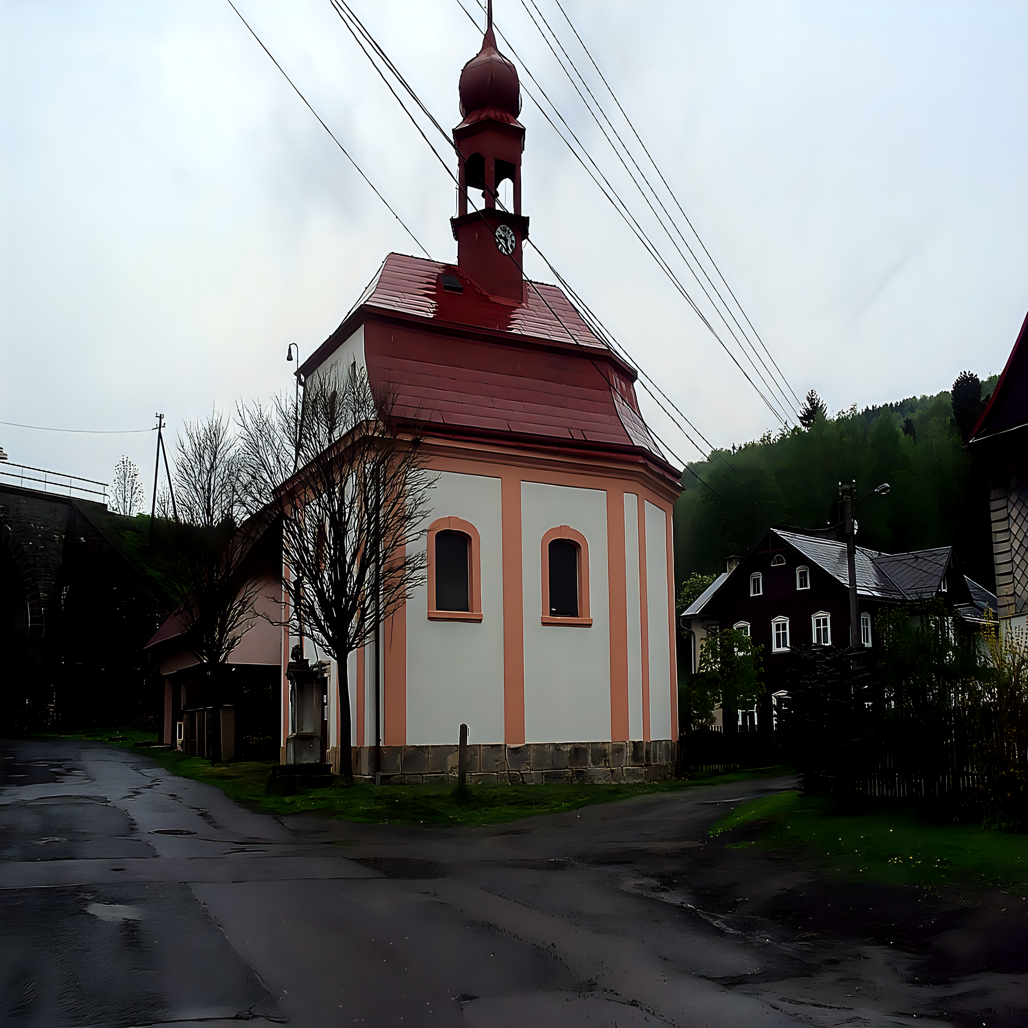 
<span>kaple Nejsvětější Trojice (Svor)</span>
