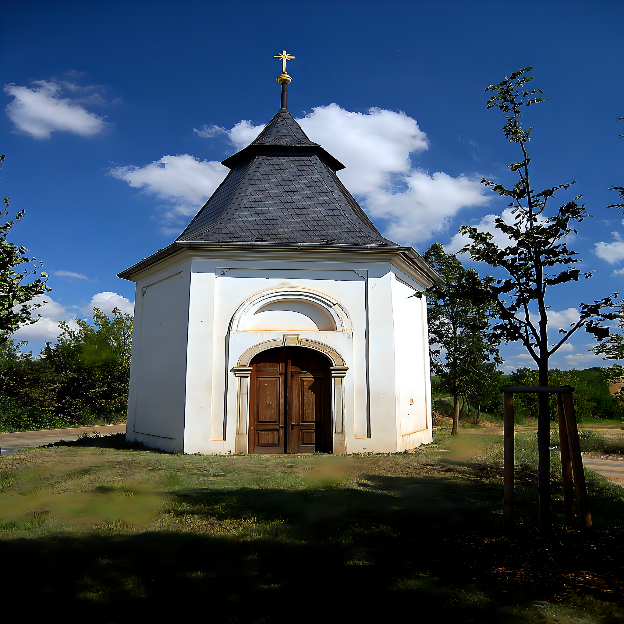 
<span>kaple svatého Floriána (Držovice)</span>
