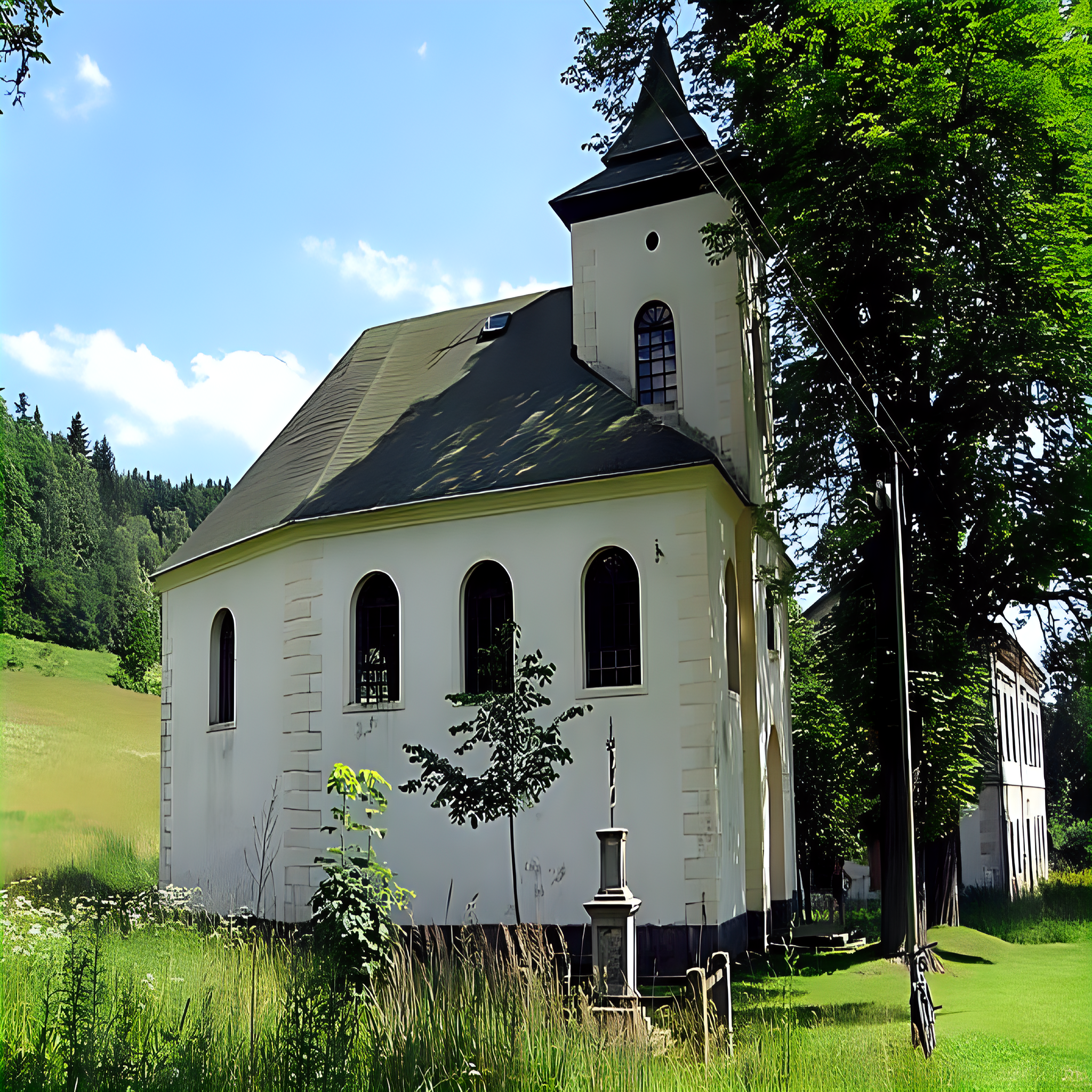 
<span>kaple svatého Jana Křtitele (Hodkovice)</span>
