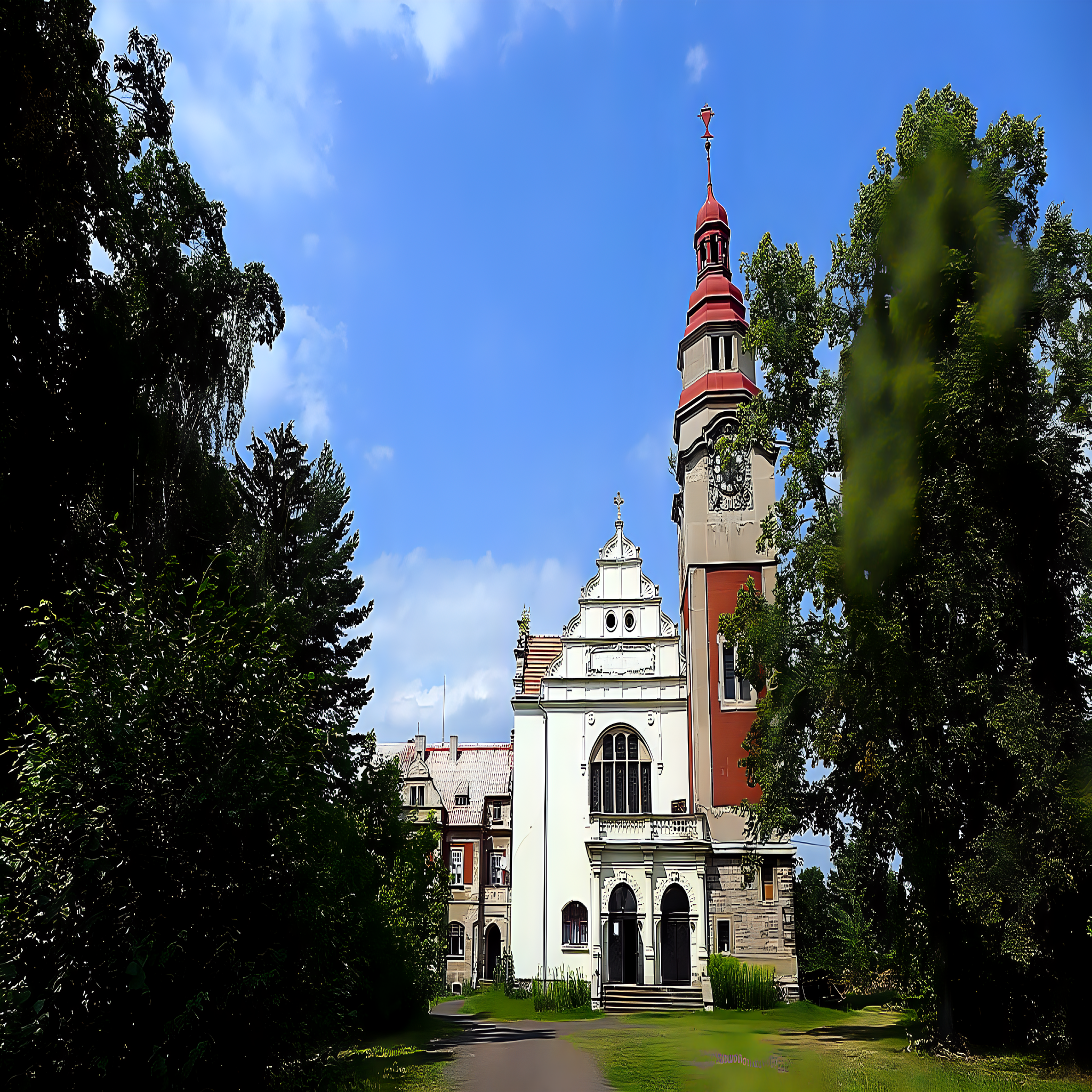
<span>kostel Zmrtvýchvstání</span>
